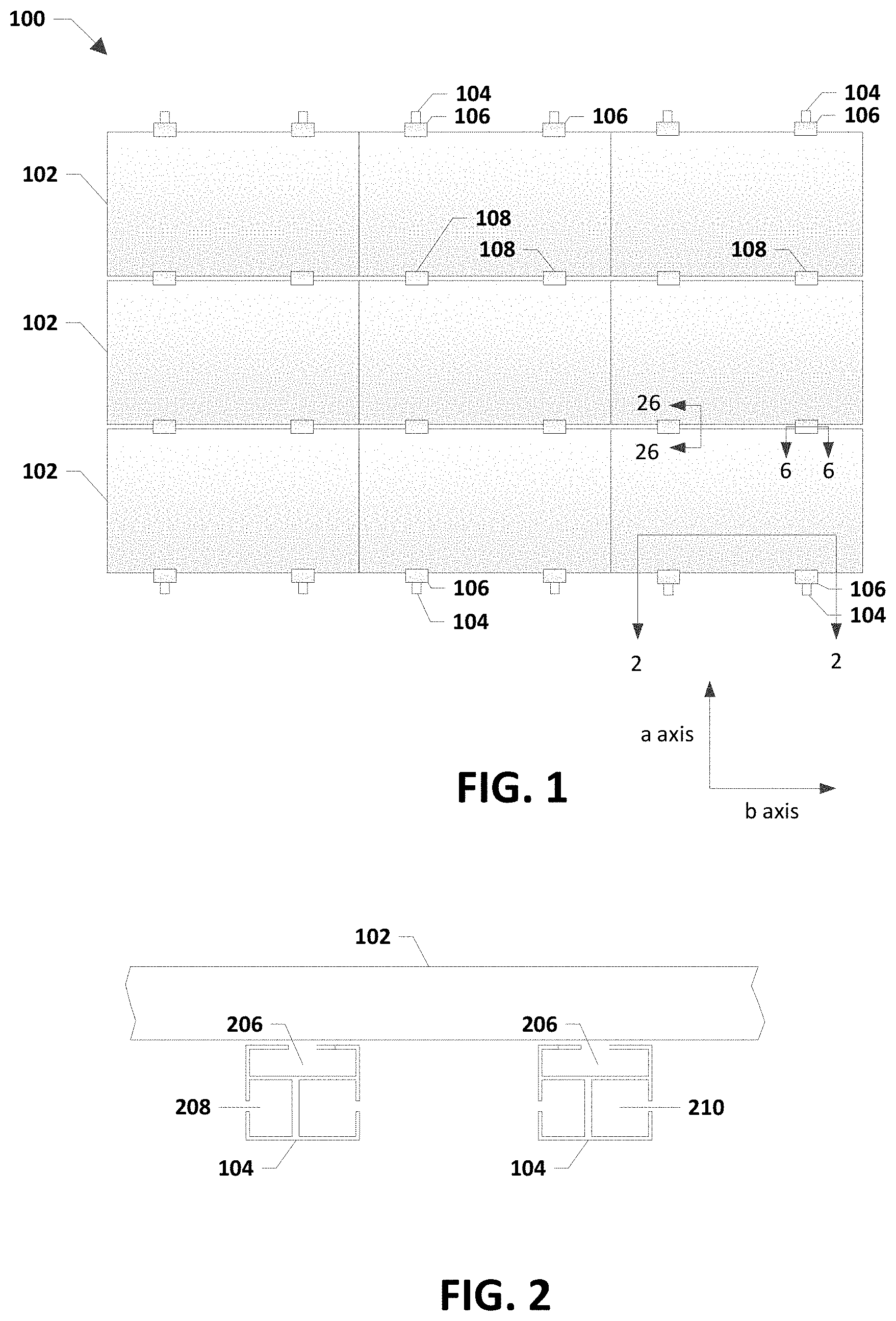 Patent US11815292 Figure 1 – Solar panel clamp