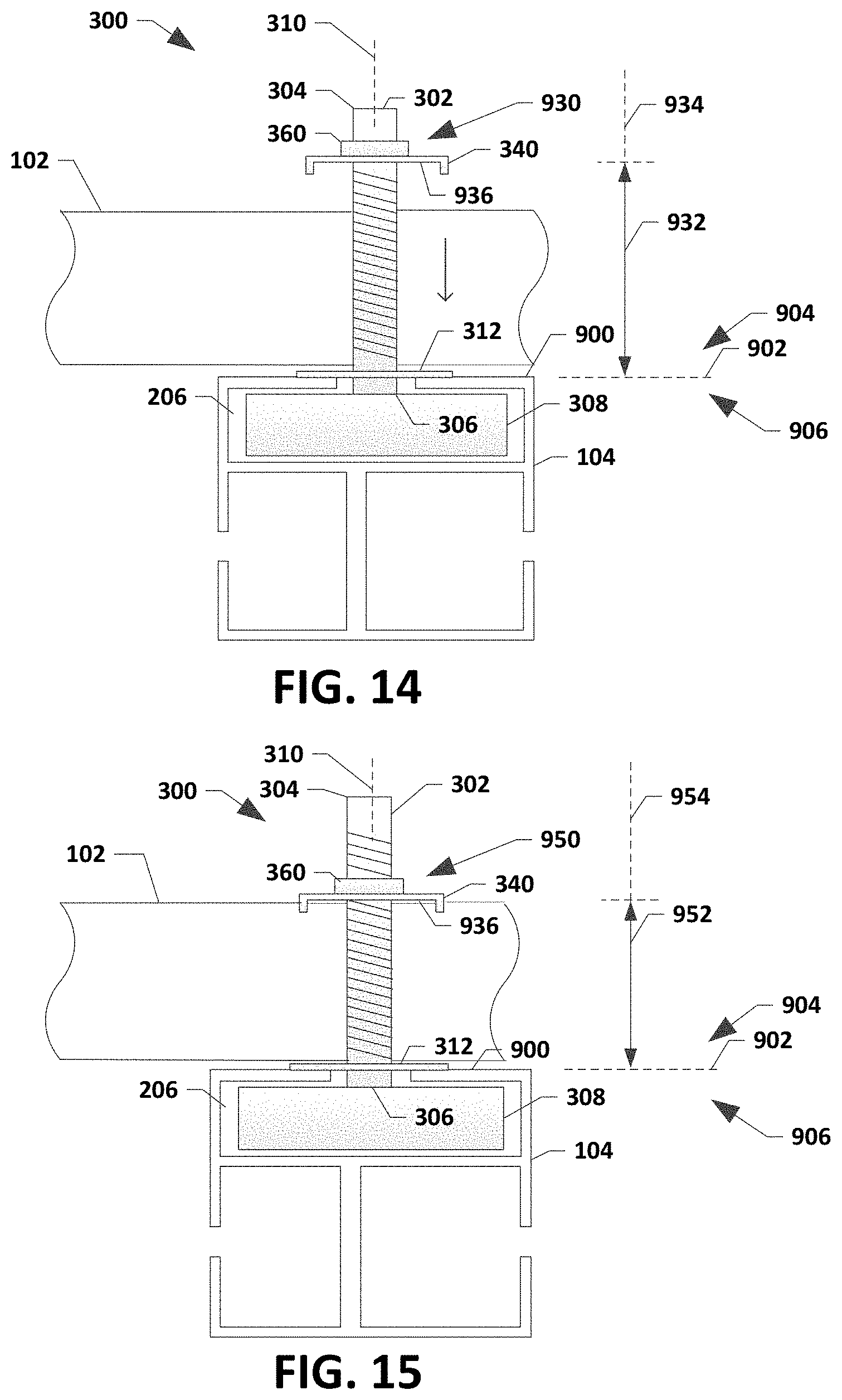 Patent US11815292 Figure 8 – Solar panel clamp