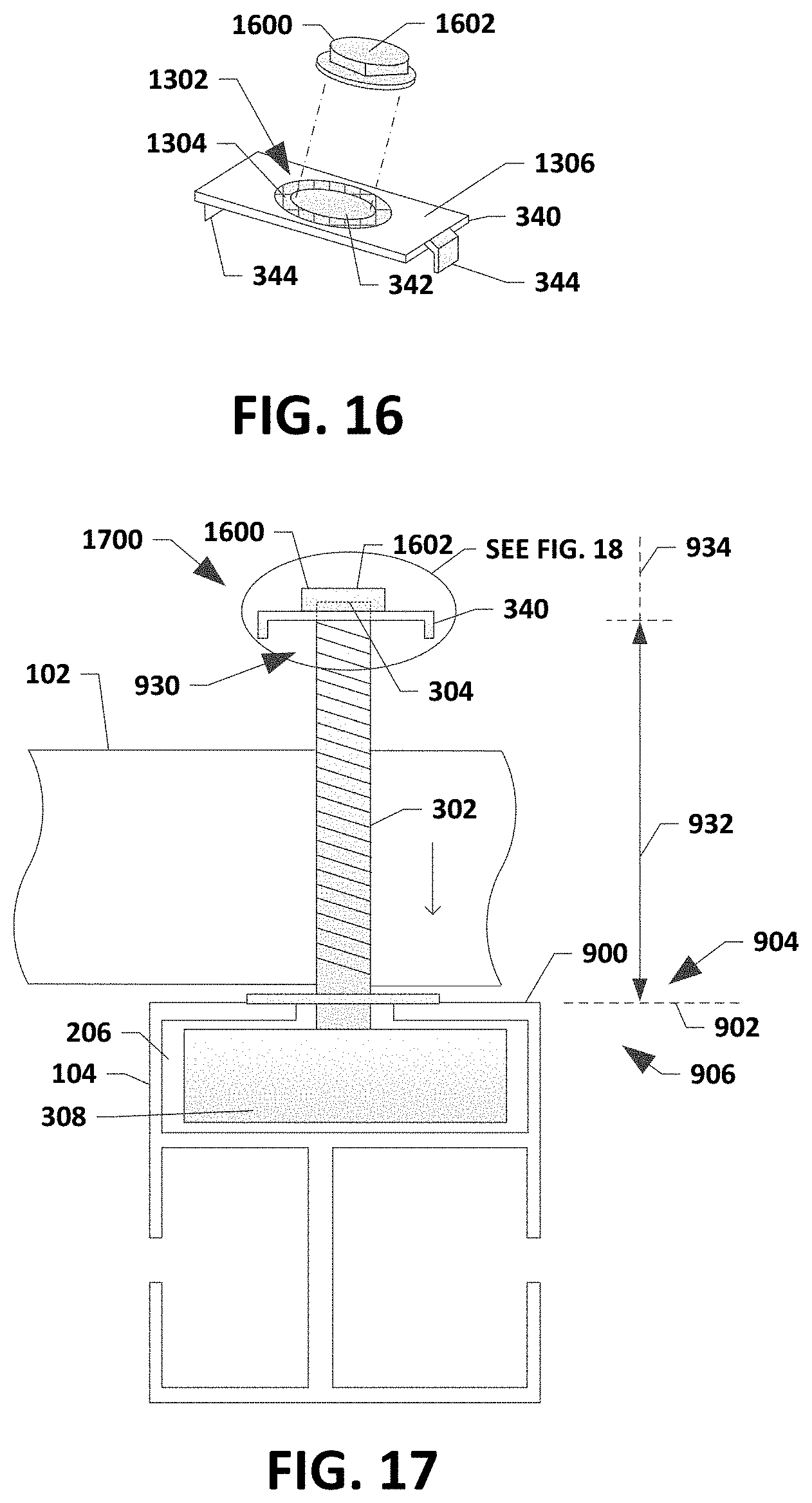 Patent US11815292 Figure 9 – Solar panel clamp