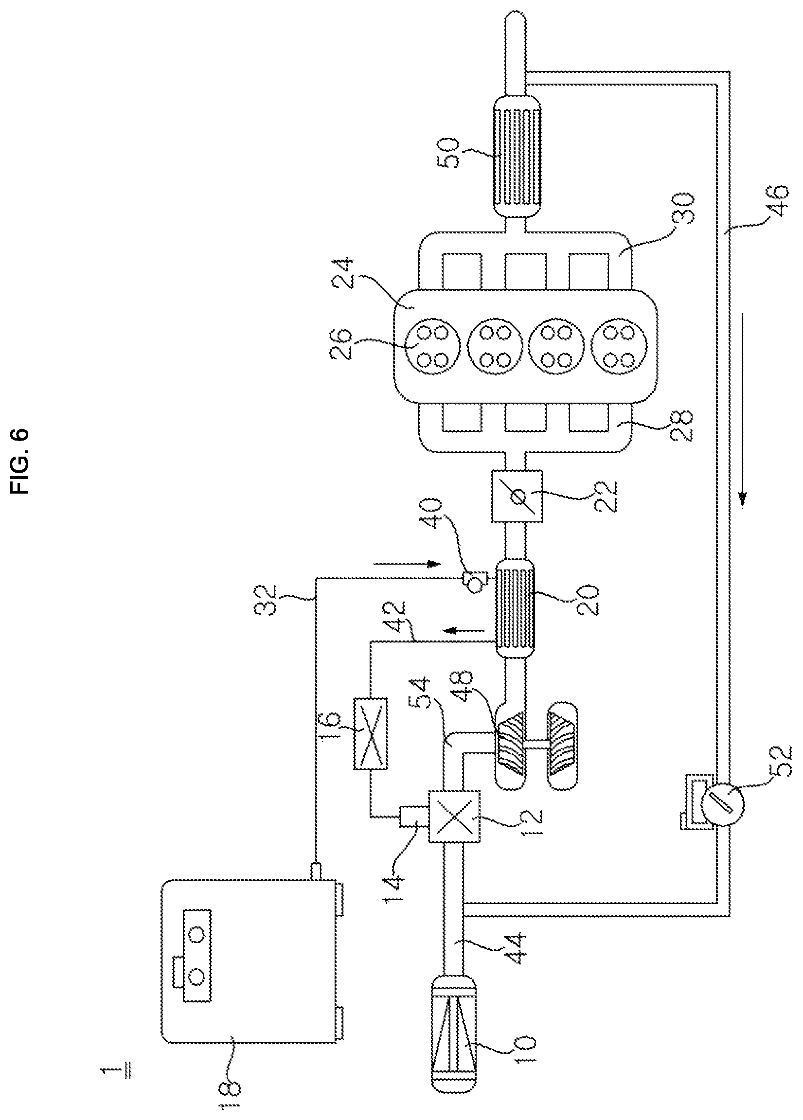 Patent US11815294 Figure 6 – Engine system