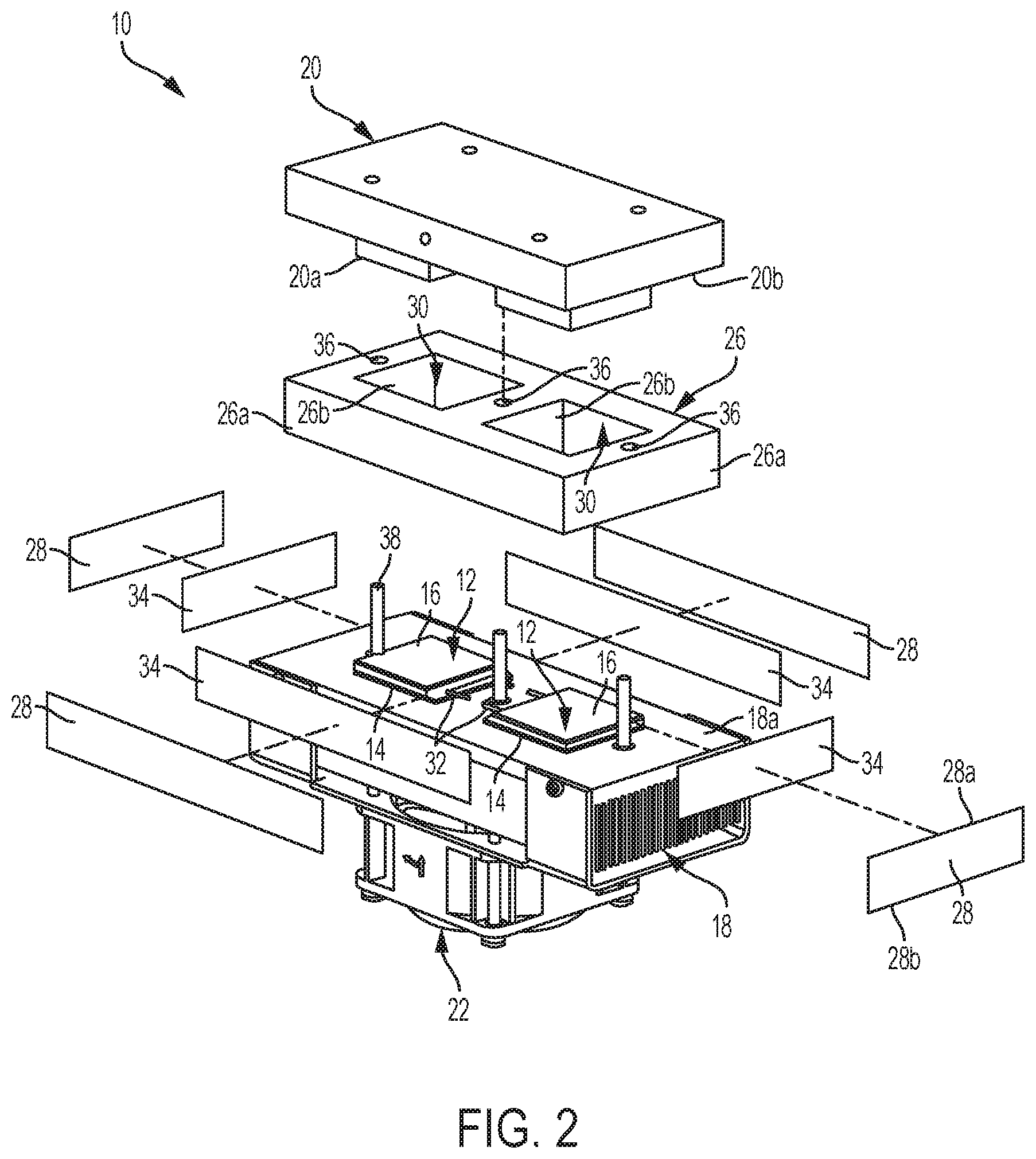 Patent US11815296 Figure 2 – Thermoelectric assembly sealing member with metal vapor barrier