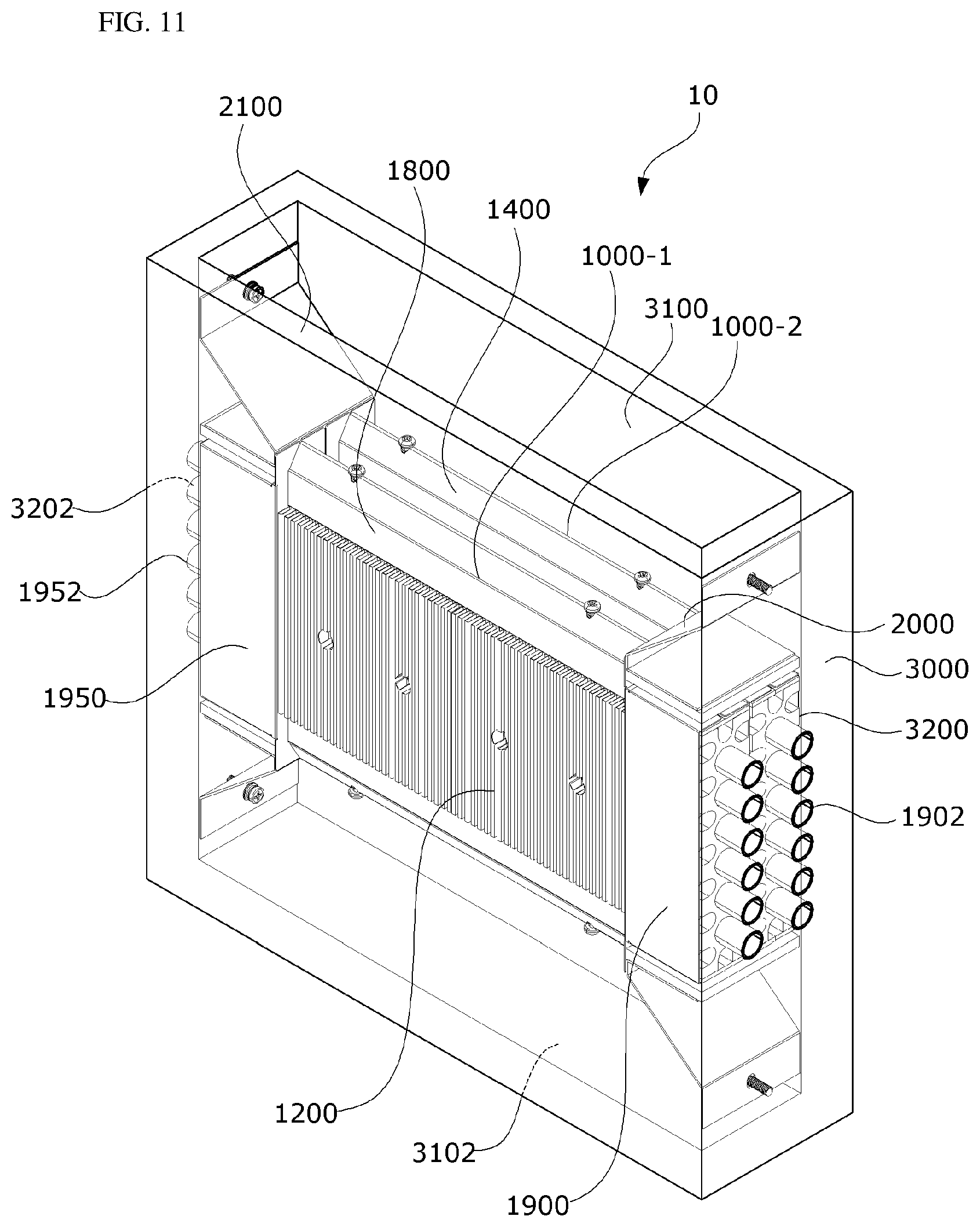 Patent US11815297 Figure 11 – Heat conversion device