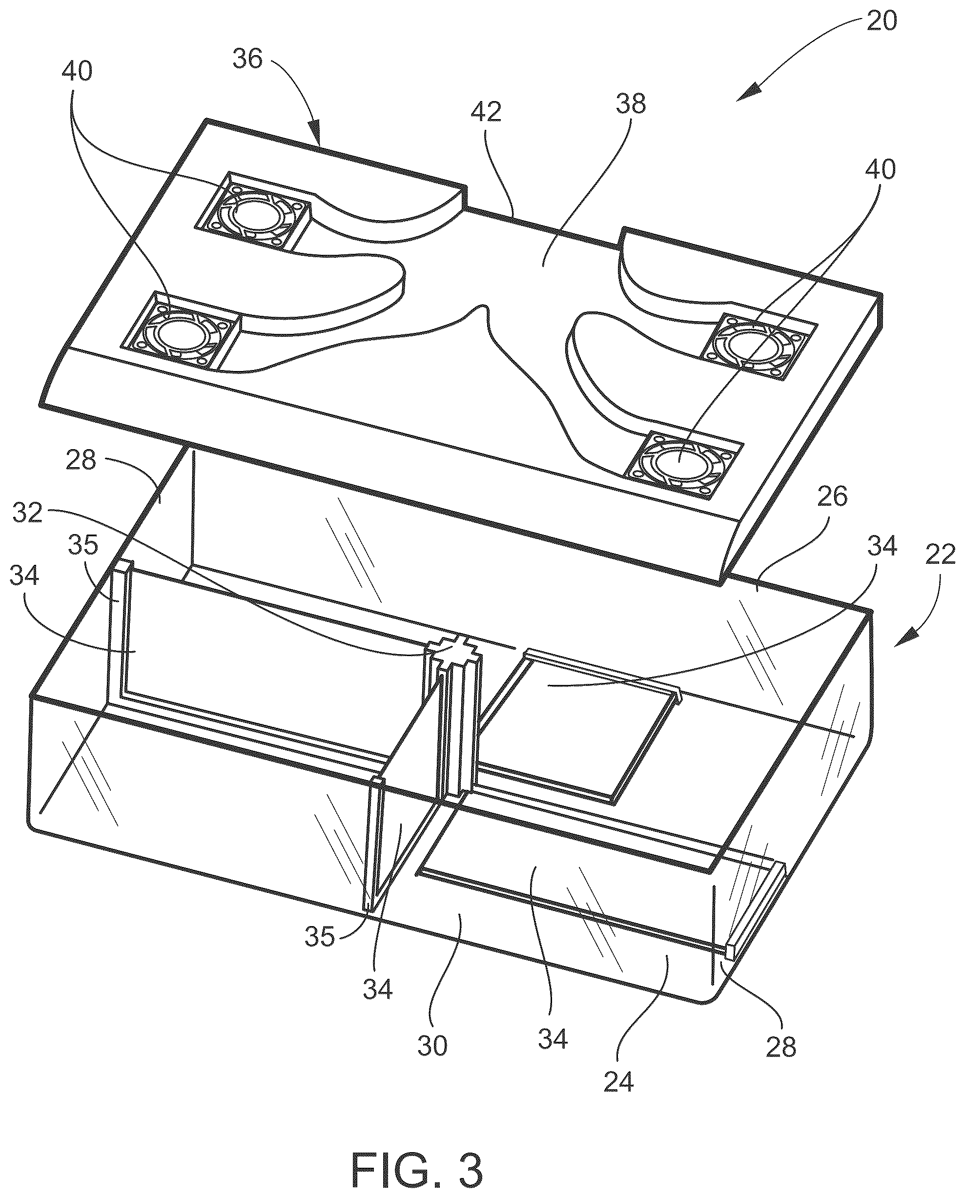 Patent US11815303 Figure 3 – Multi-select single refrigerating appliance drawer