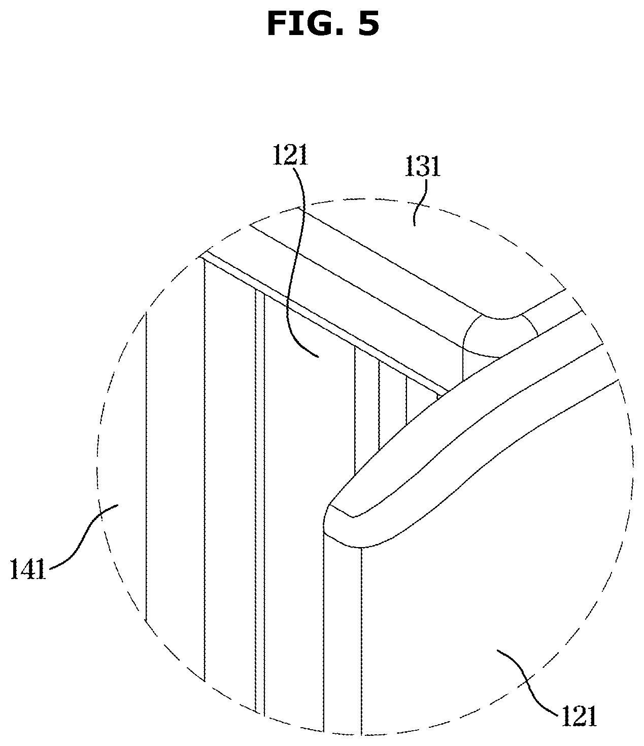 Patent US11815304 Figure 5 – Refrigerator