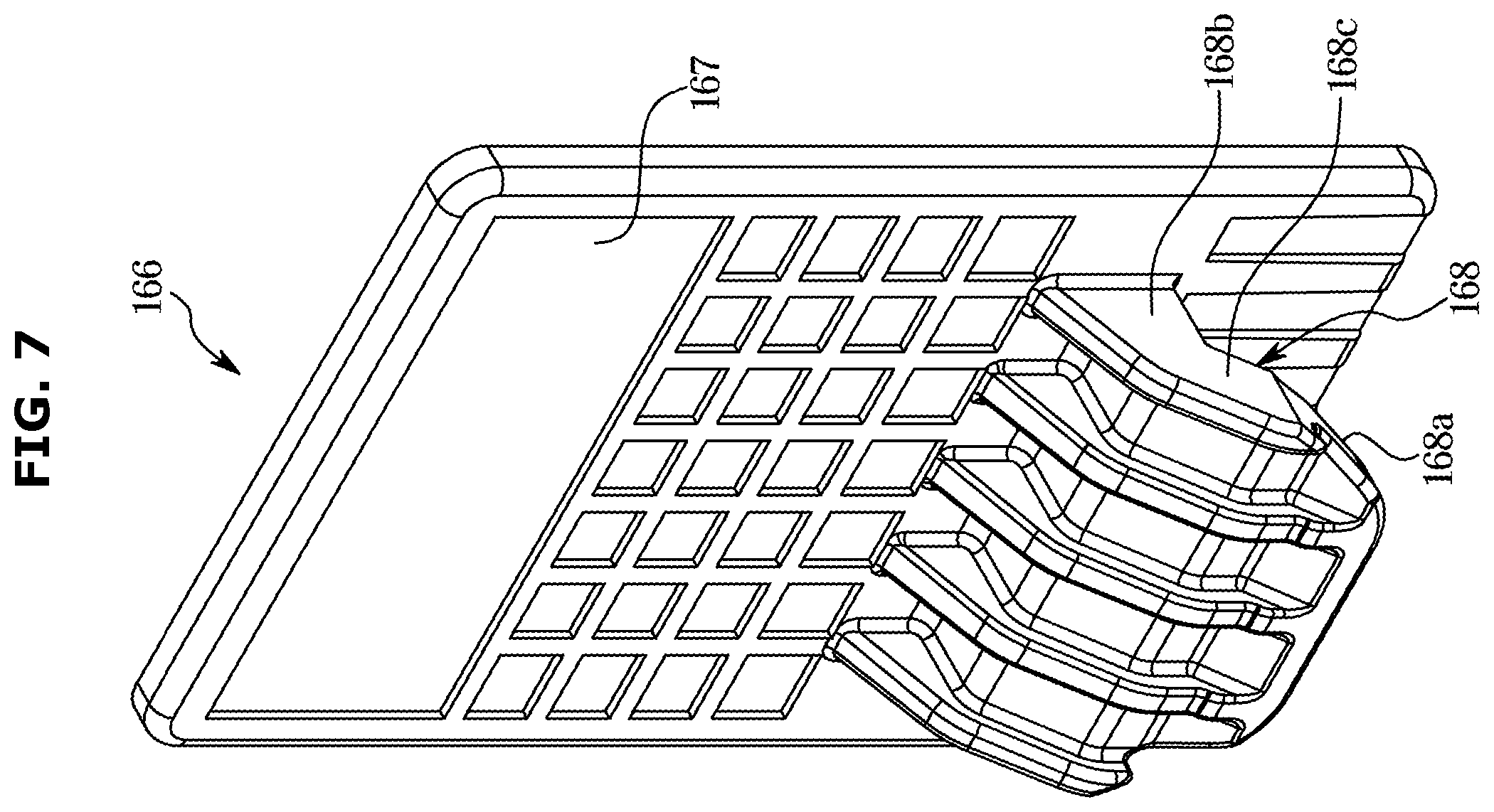 Patent US11815304 Figure 7 – Refrigerator