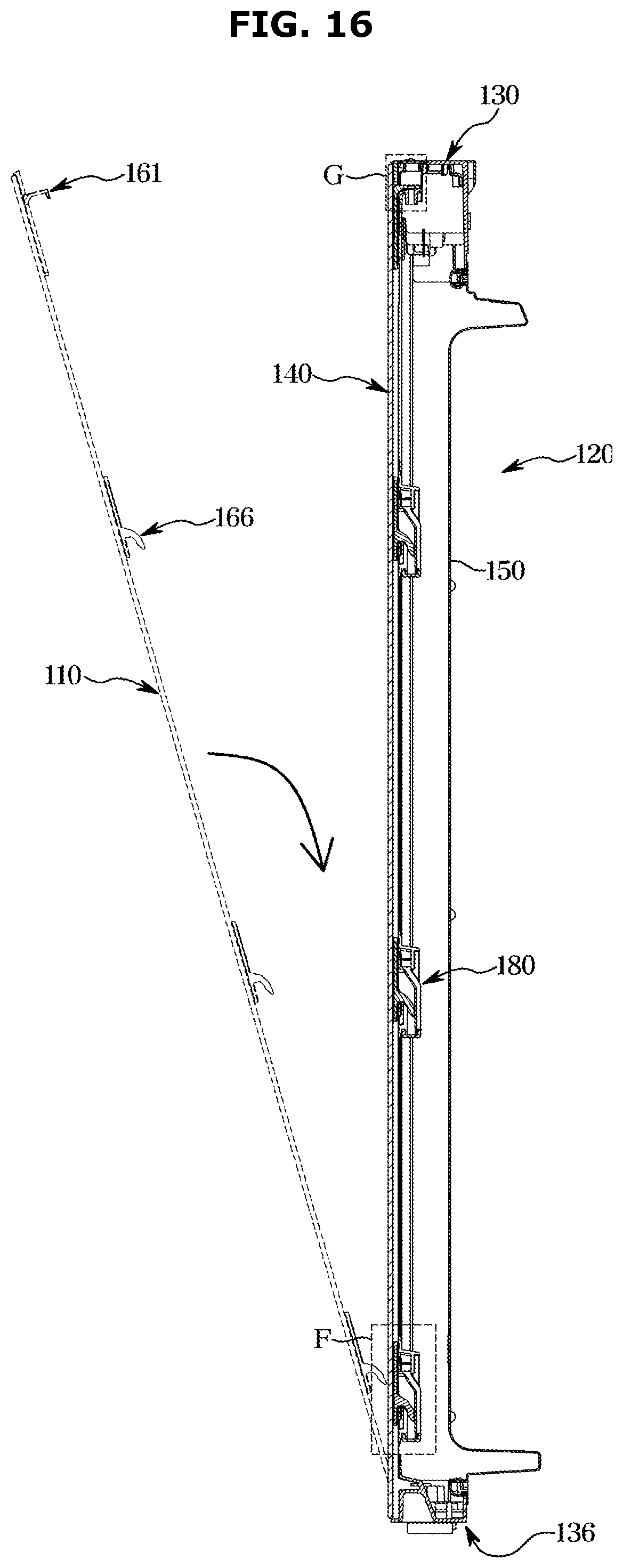 Patent US11815304 Figure 16 – Refrigerator