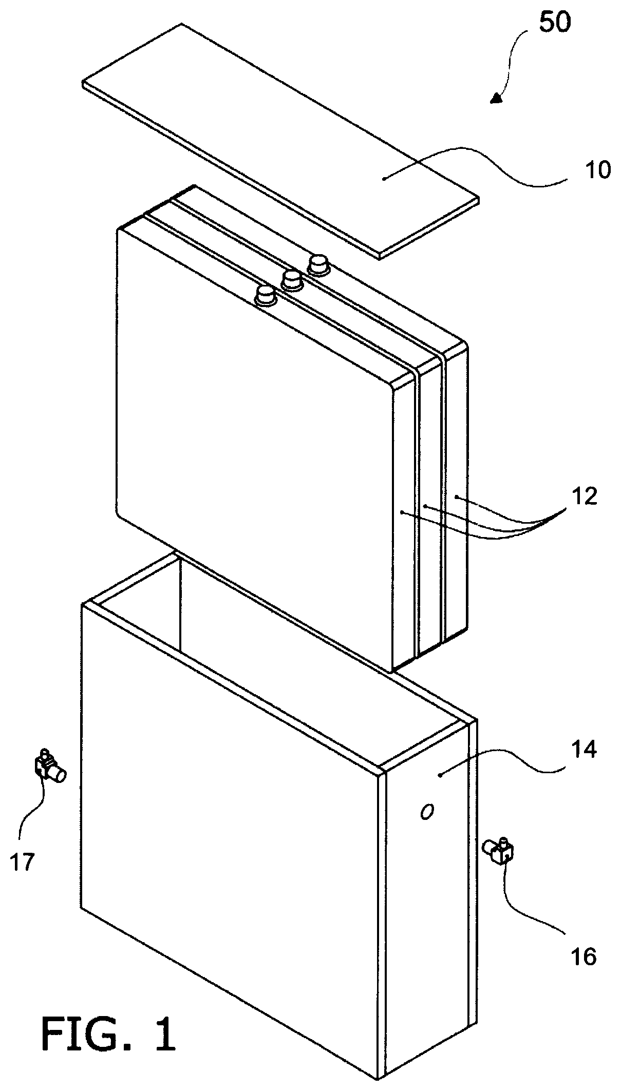Patent US11815306 Figure 1 – Dynamic temperature regulating device