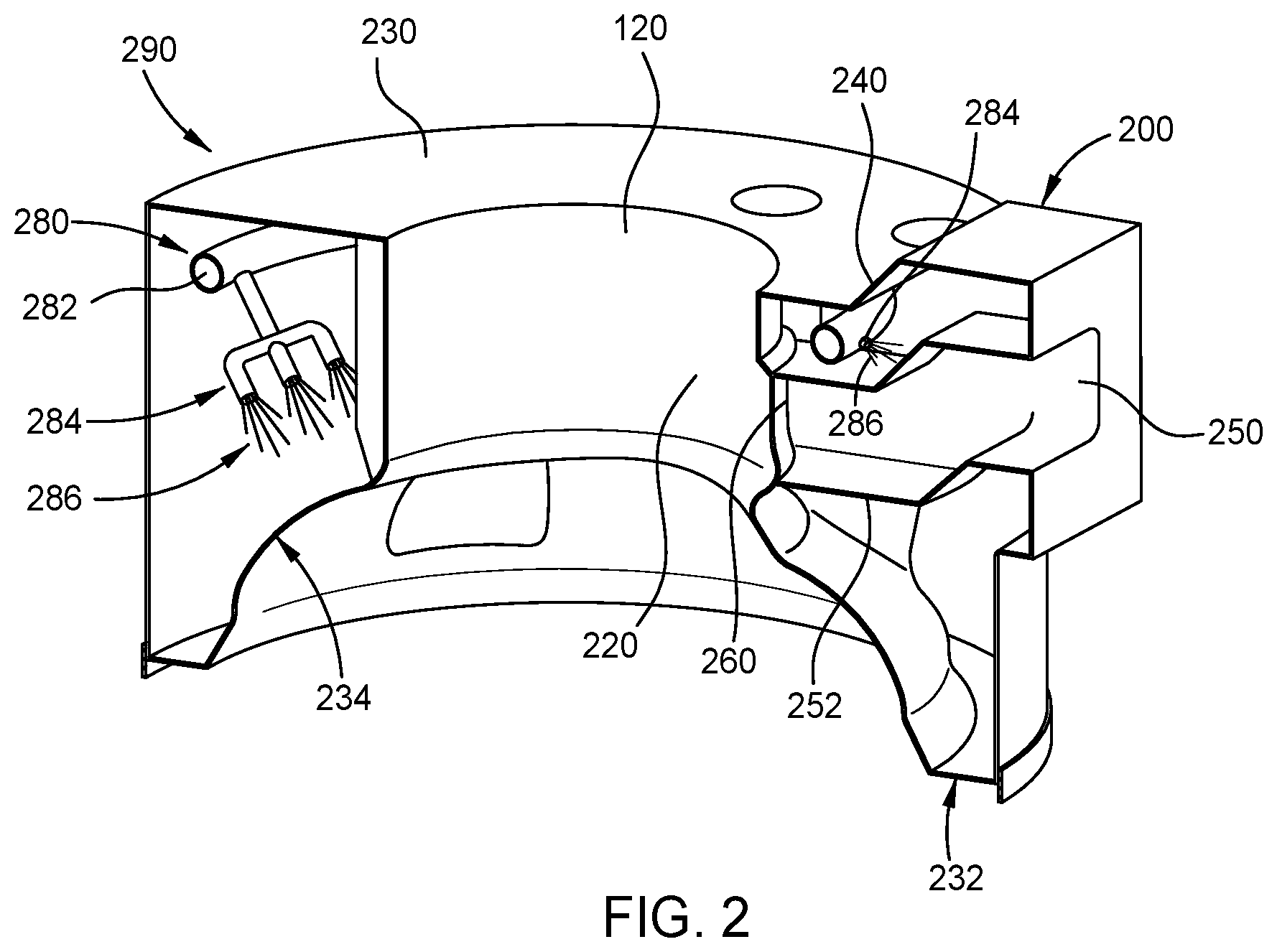 Patent US11815313 Figure 2 – Metallurgical furnace having an integrated off-gas hood