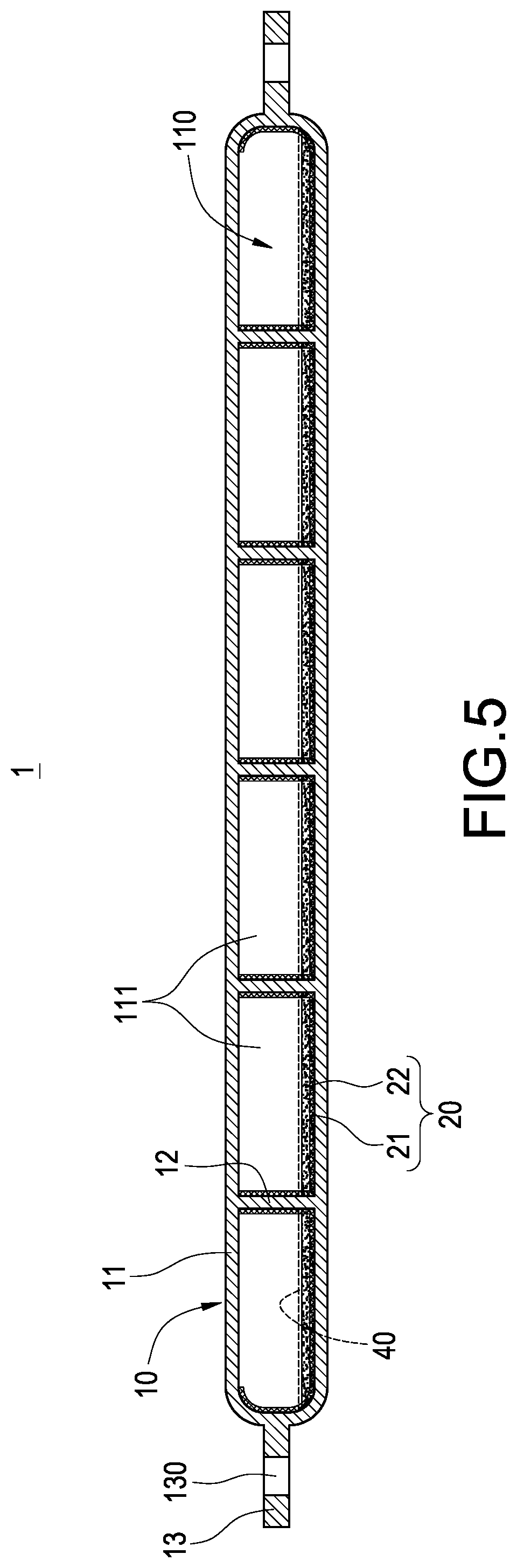Patent US11815314 Figure 5 – Integrated vapor chamber and manufacturing method thereof