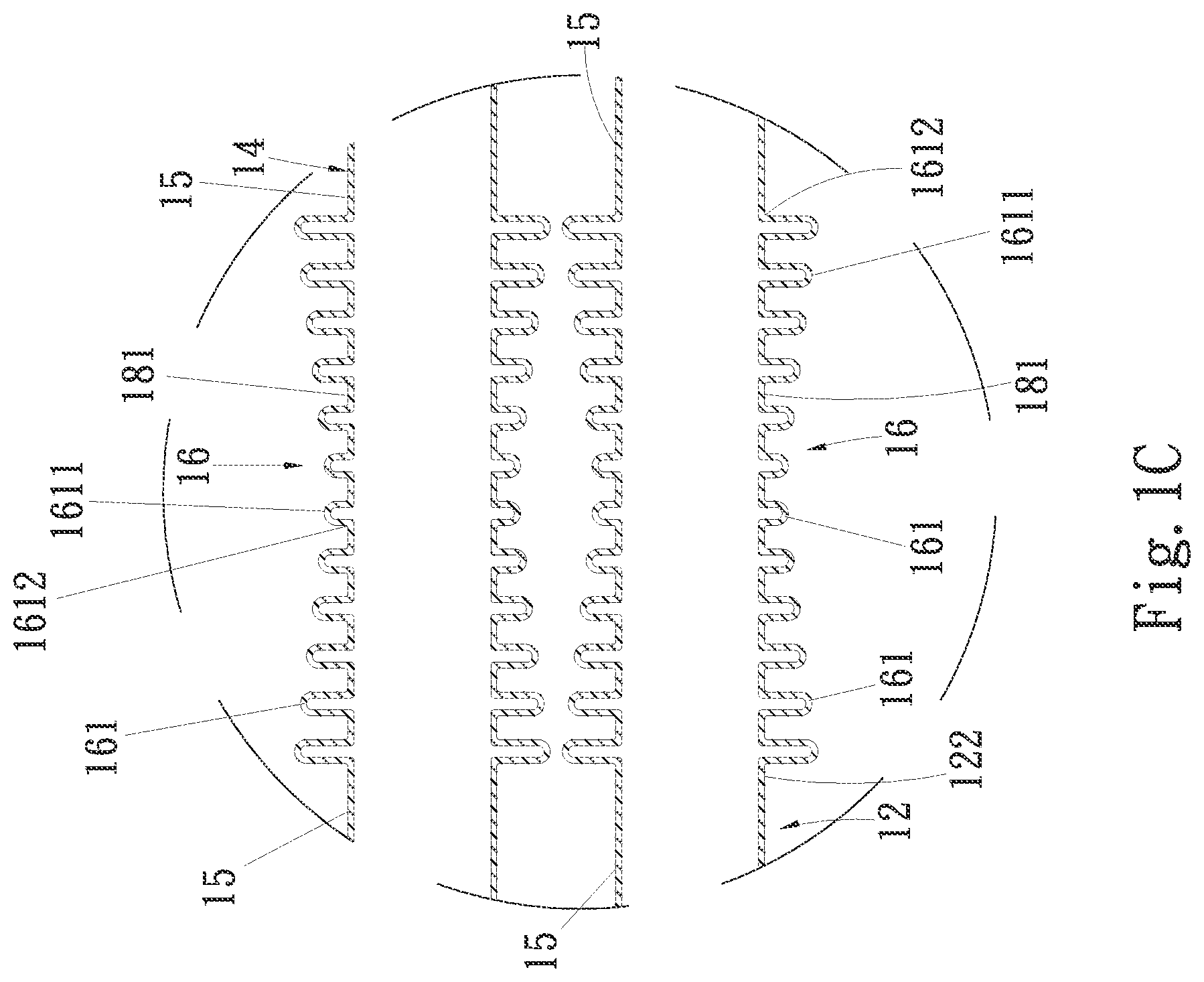 Patent US11815315 Figure 3 – Flexible heat dissipation device