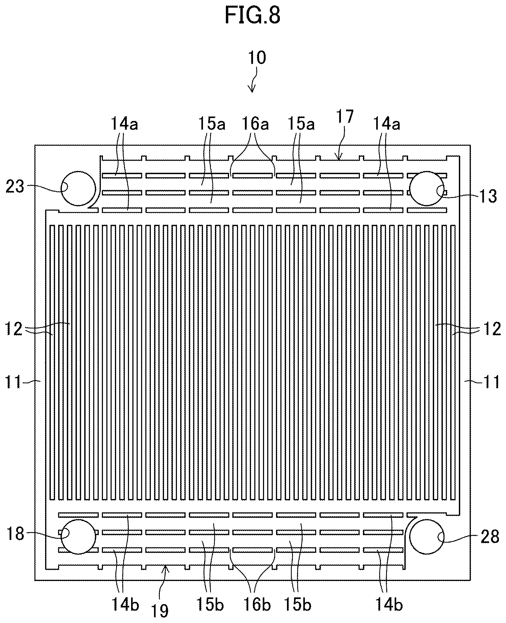 Patent US11815316 Figure 6 – Heat exchanger and heat pump system having same