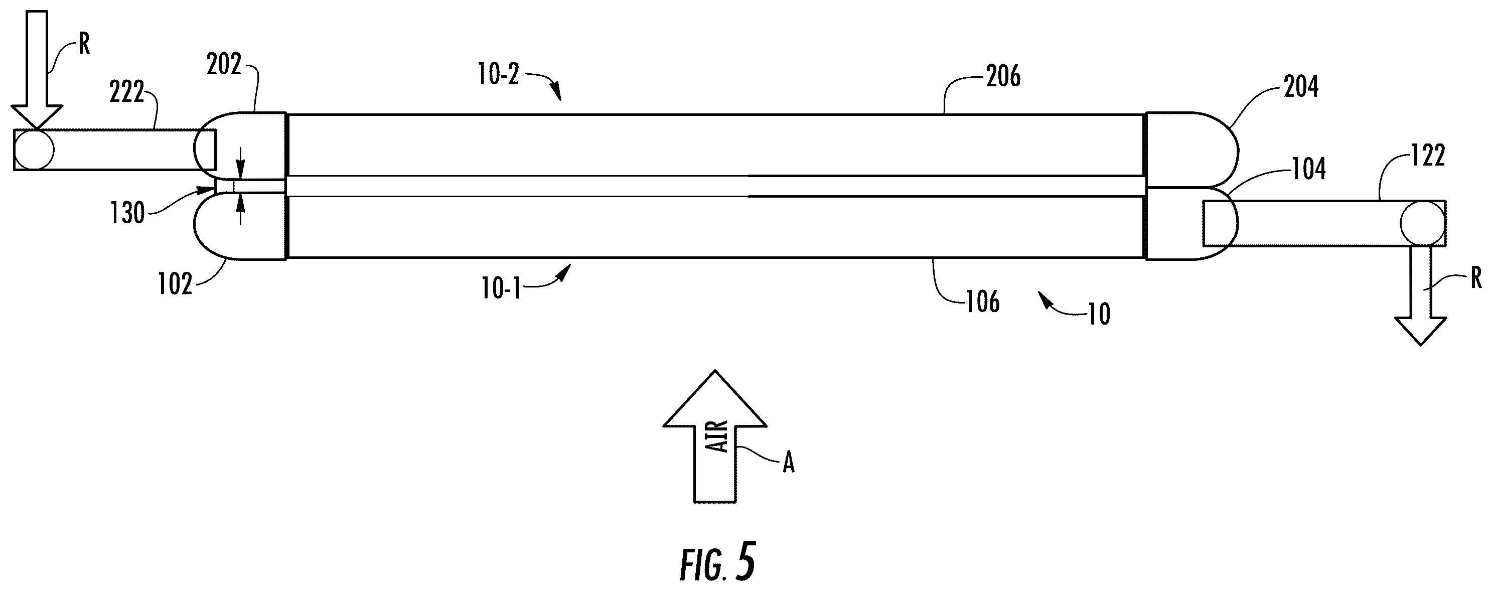 Patent US11815318 Figure 3 – Flattened tube finned heat exchanger and fabrication method