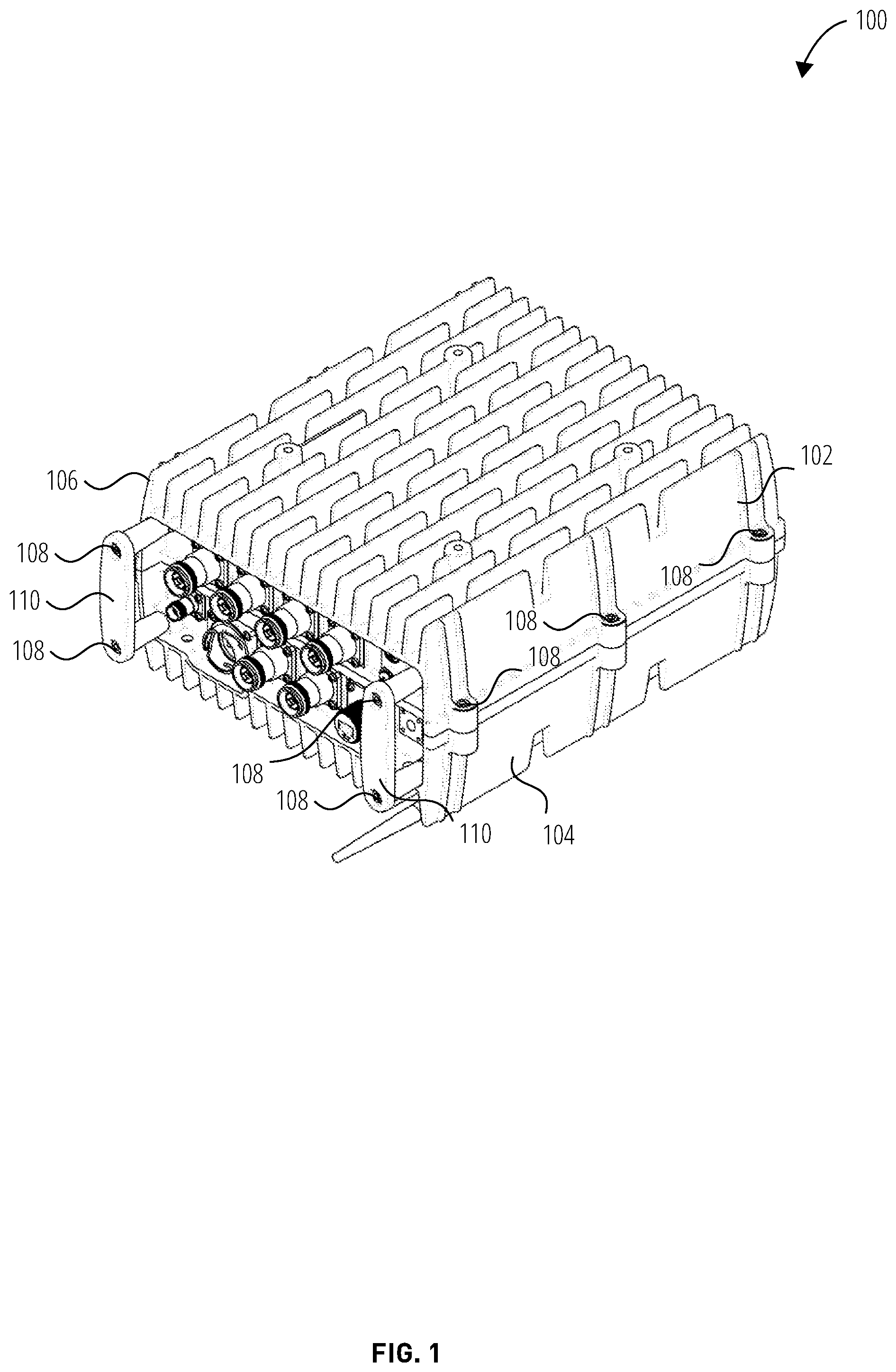 Patent US11815320 Figure 1 – General purpose enclosure