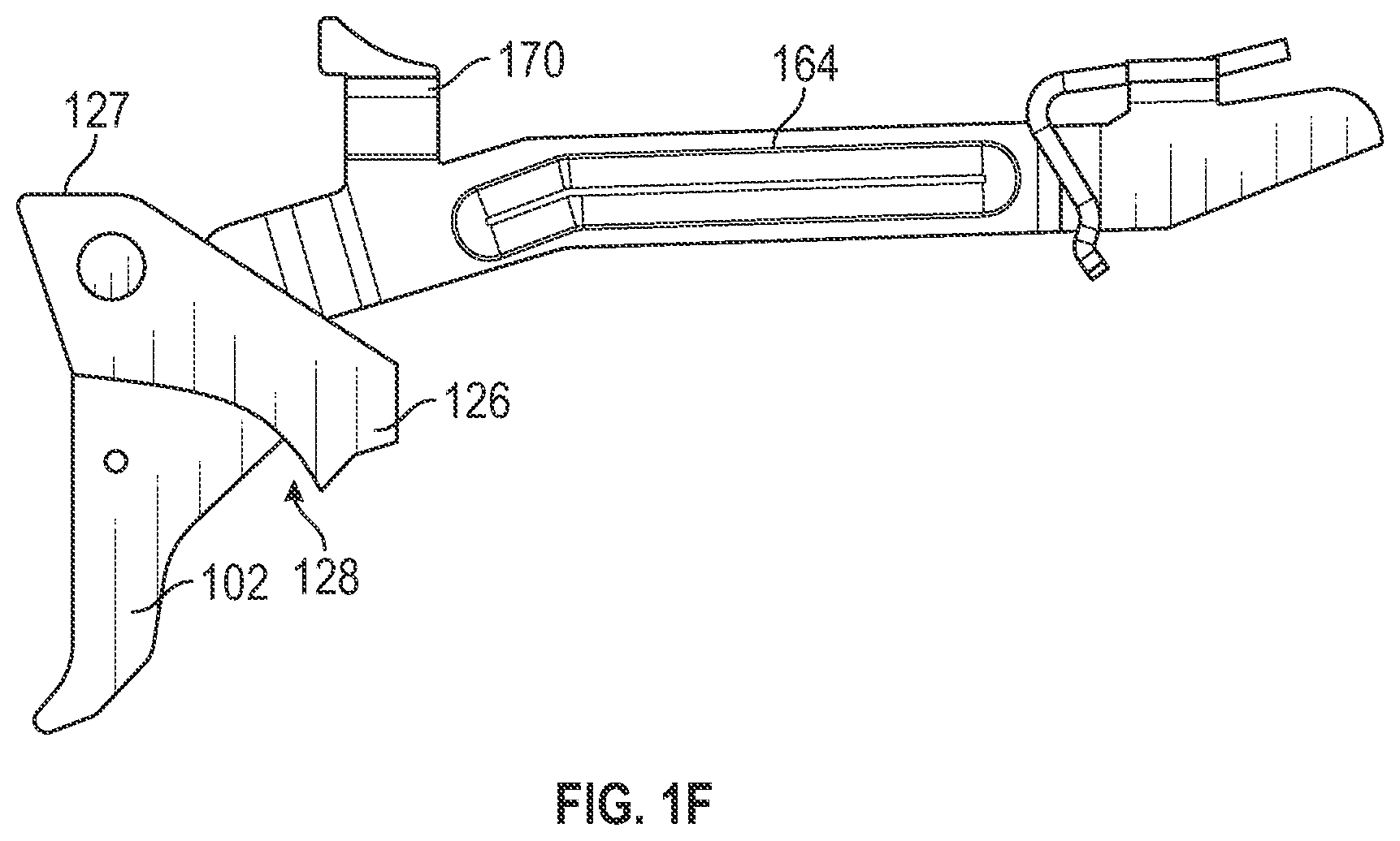 Patent US11815321 Figure 5 – System and method for a linear trigger assembly
