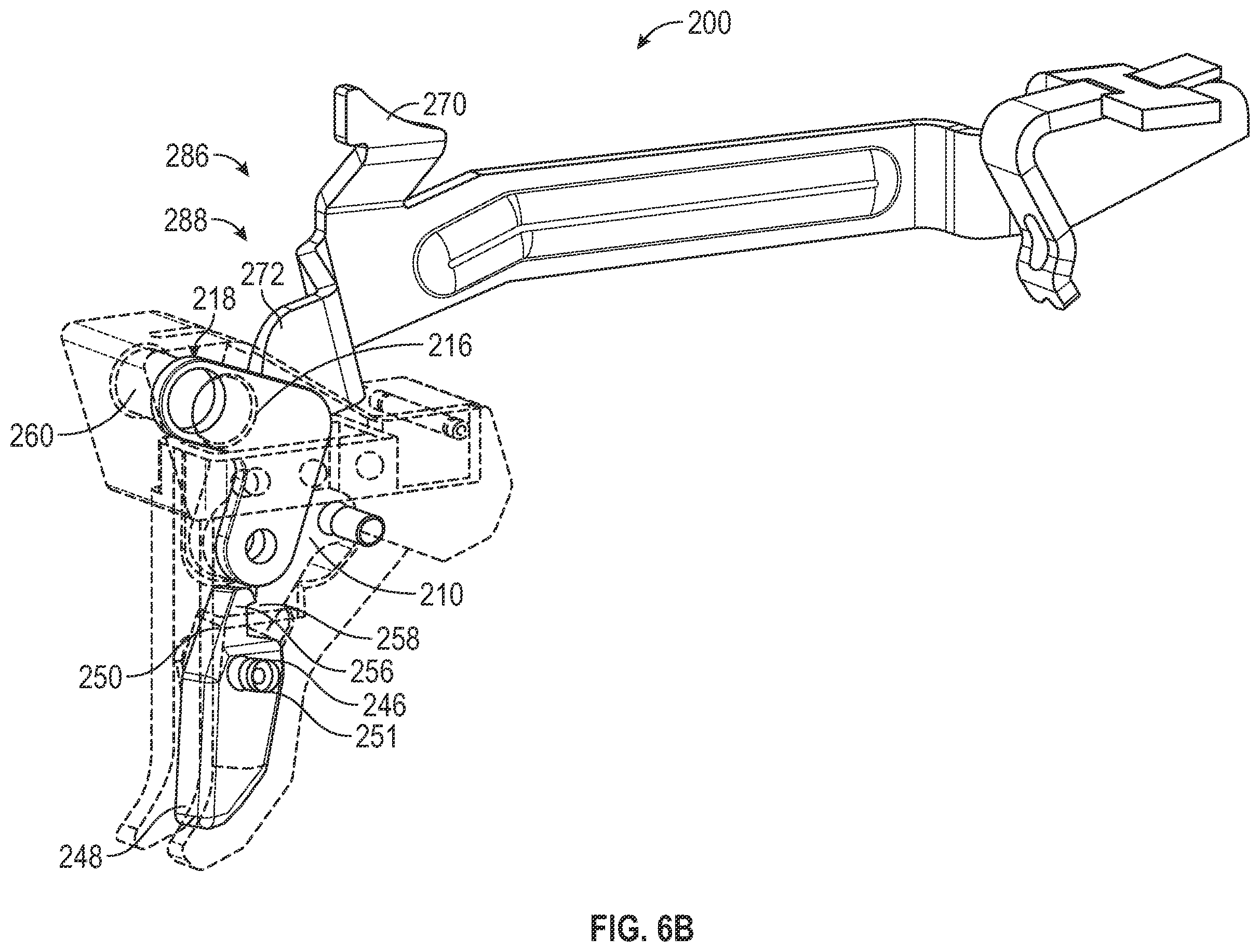 Patent US11815321 Figure 13 – System and method for a linear trigger assembly