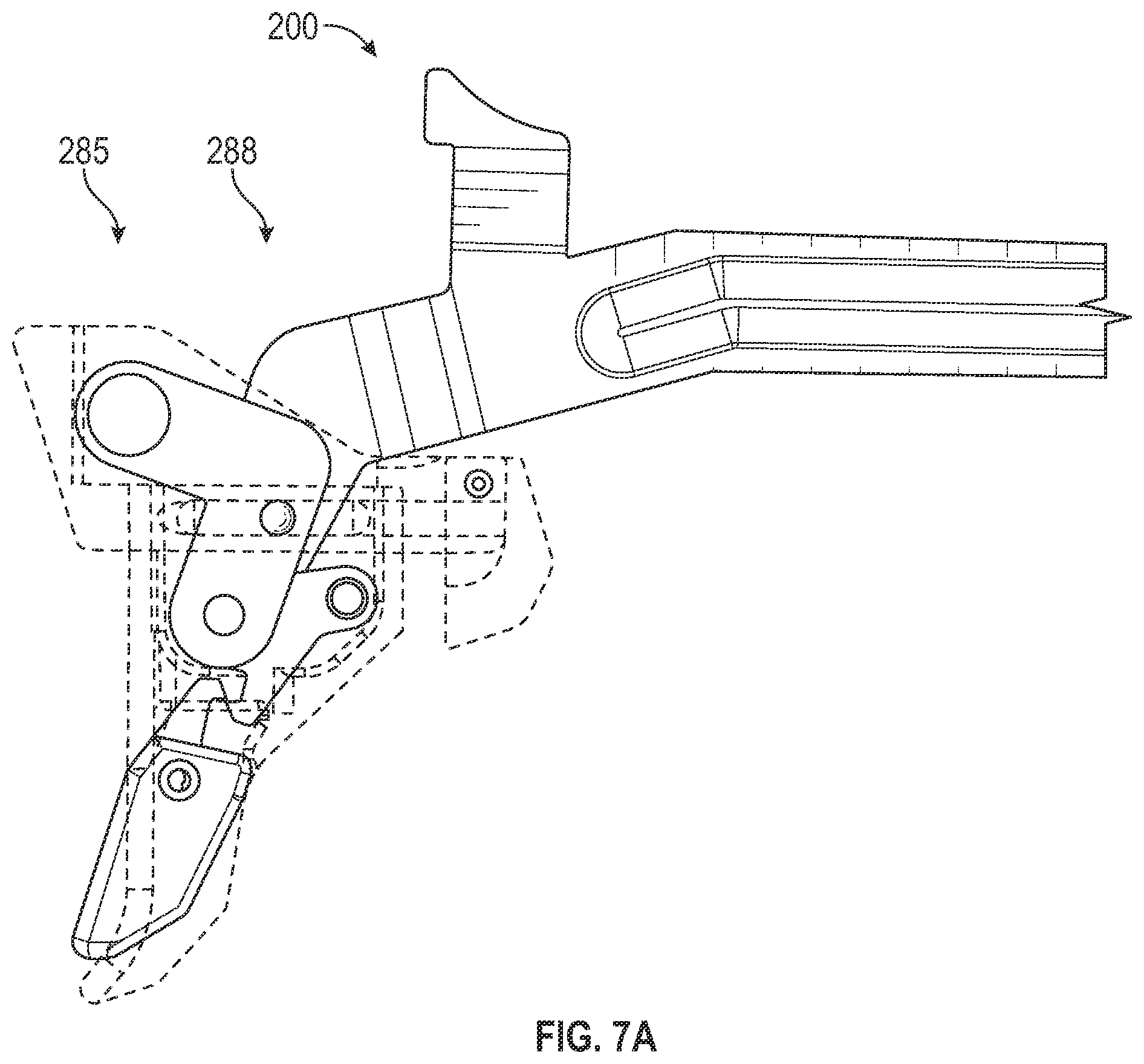 Patent US11815321 Figure 15 – System and method for a linear trigger assembly