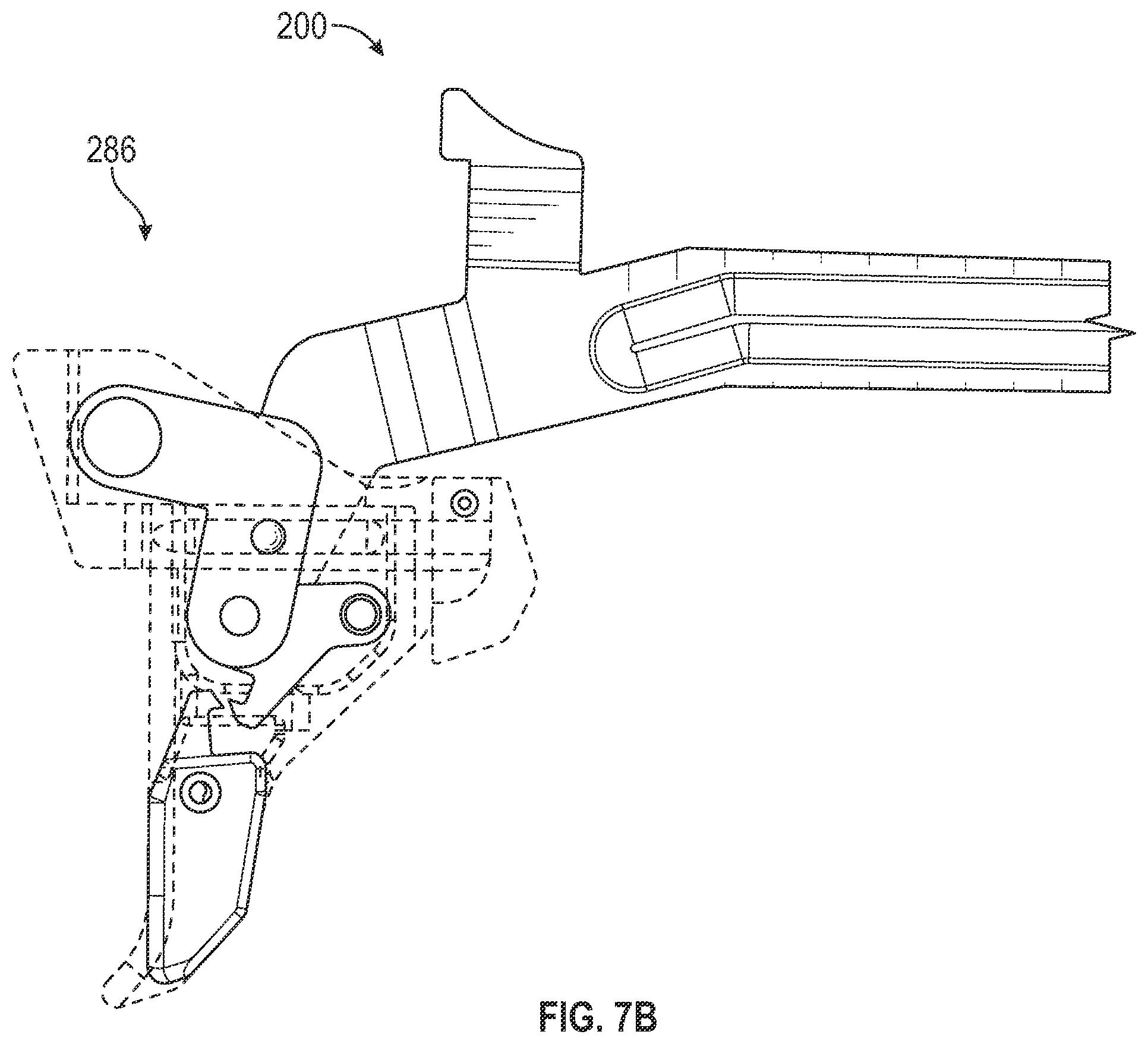 Patent US11815321 Figure 16 – System and method for a linear trigger assembly