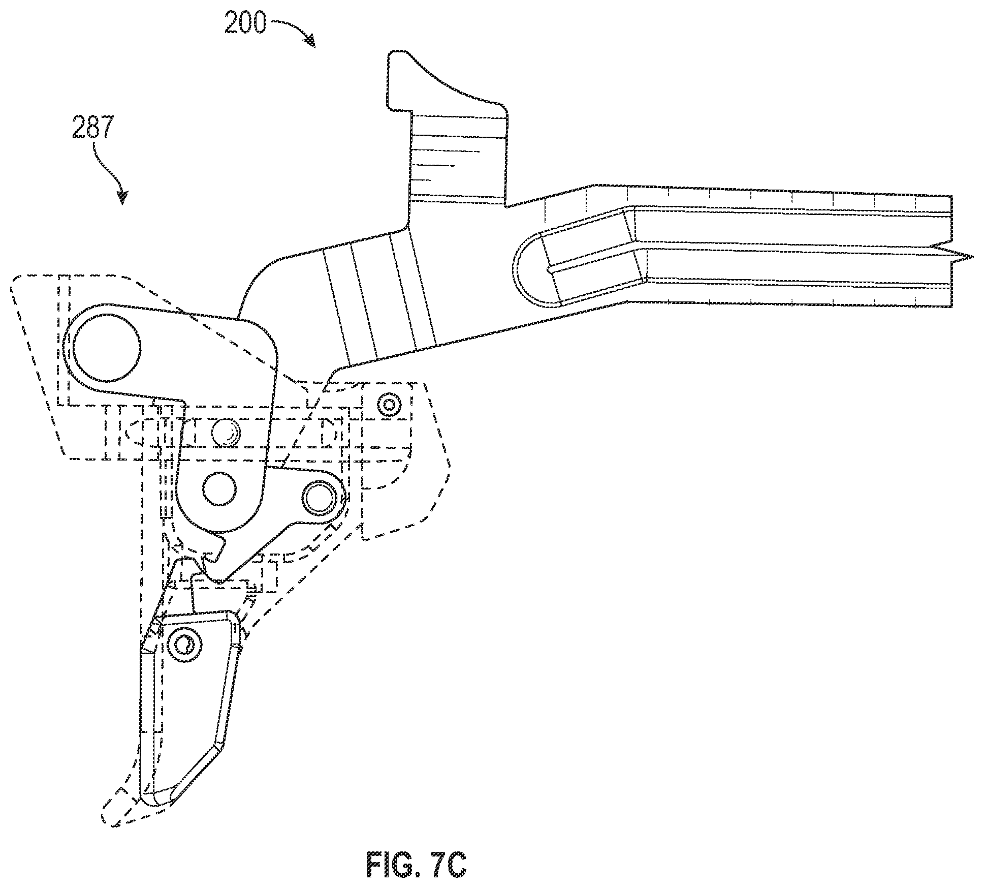 Patent US11815321 Figure 17 – System and method for a linear trigger assembly