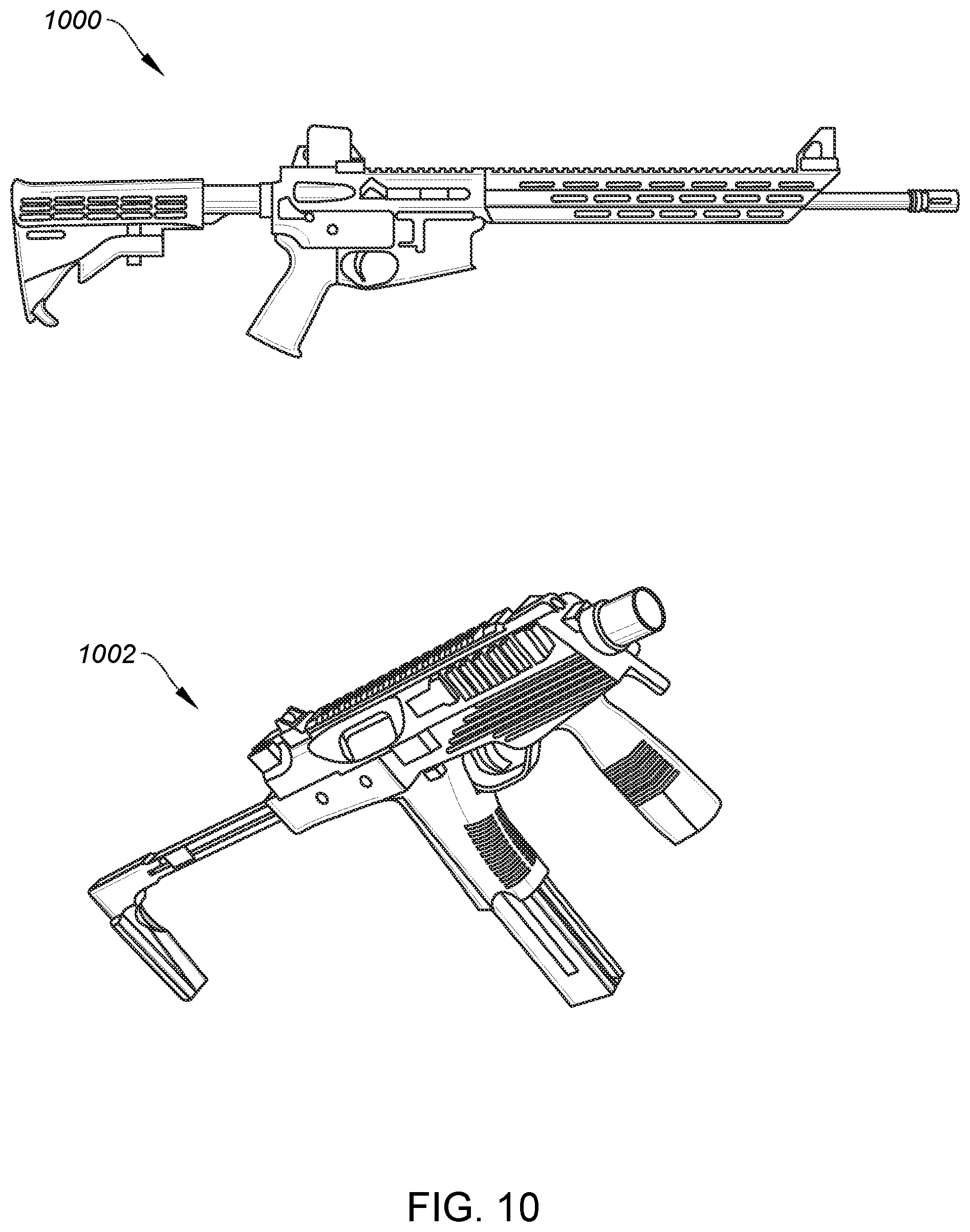 Patent US11815322 Figure 11 – Method and apparatus for providing a module for firearm modification via an existing firing control unit