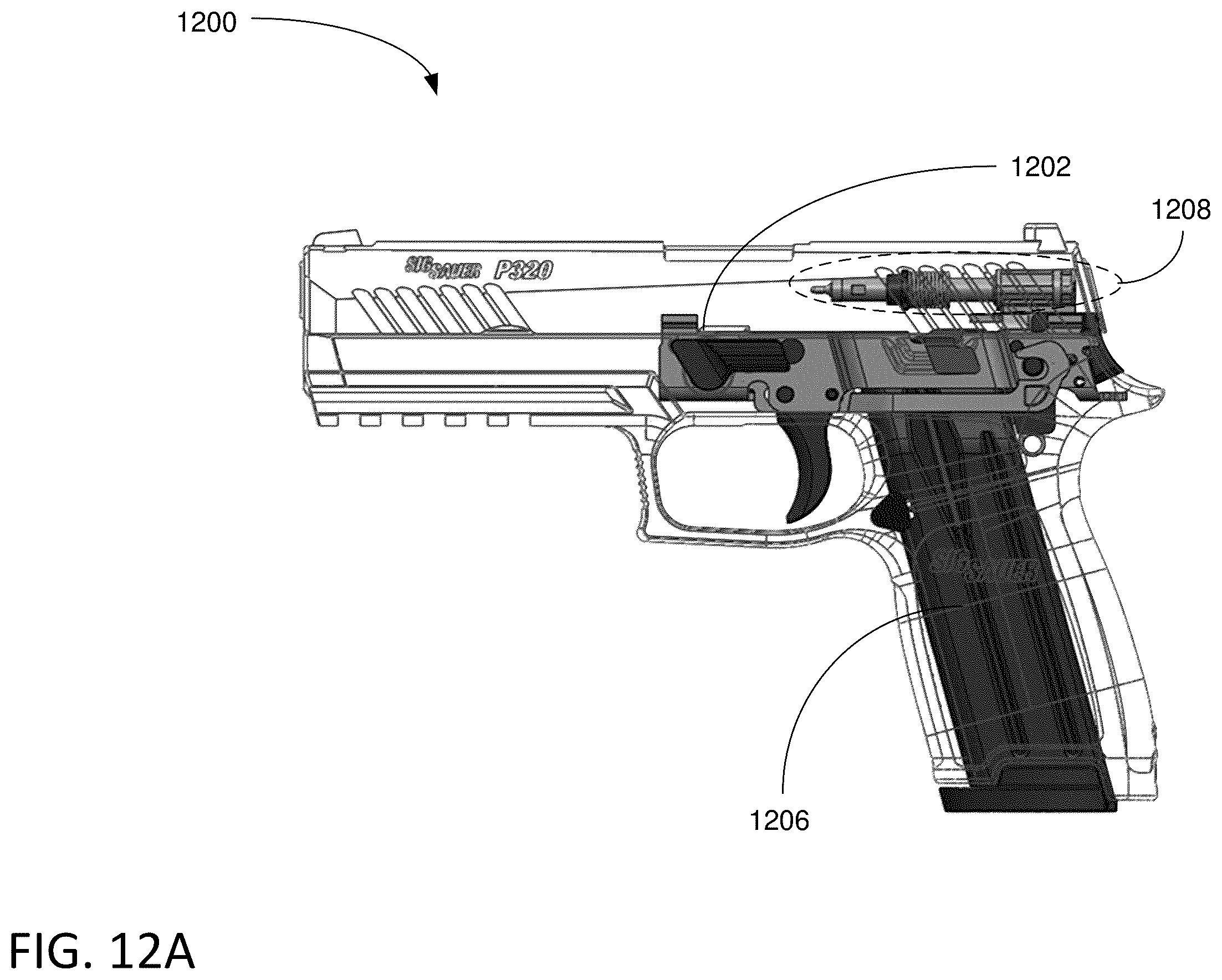 Patent US11815322 Figure 15 – Method and apparatus for providing a module for firearm modification via an existing firing control unit