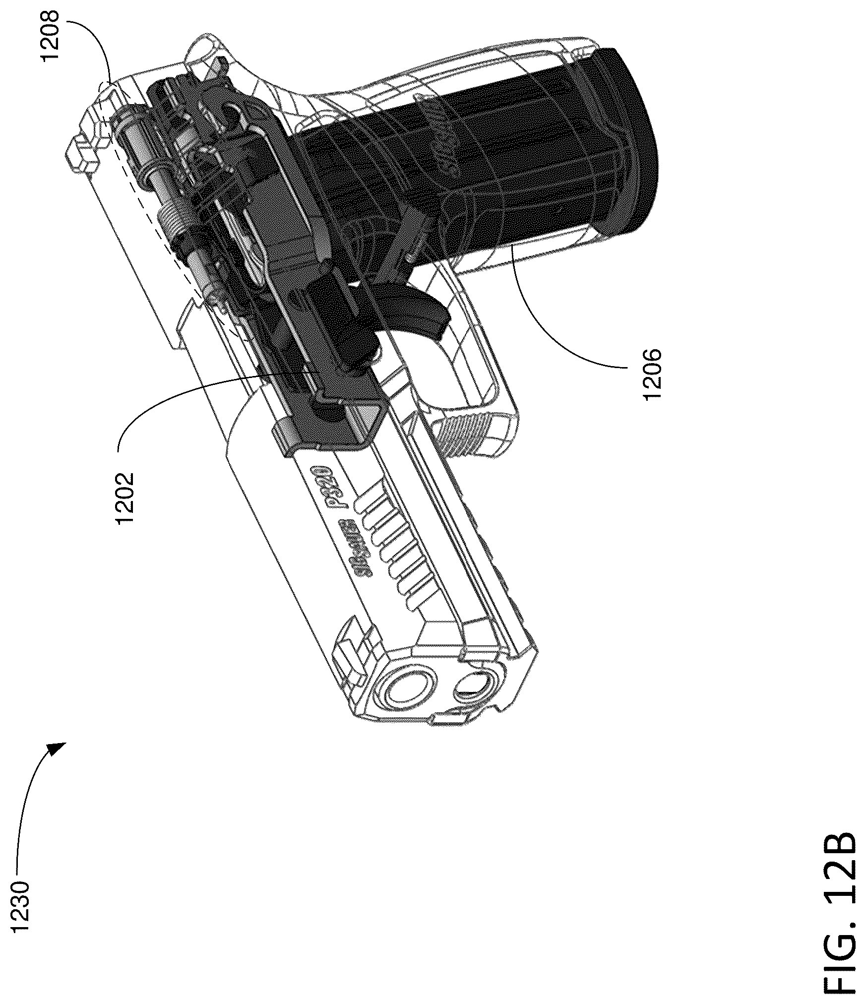 Patent US11815322 Figure 16 – Method and apparatus for providing a module for firearm modification via an existing firing control unit