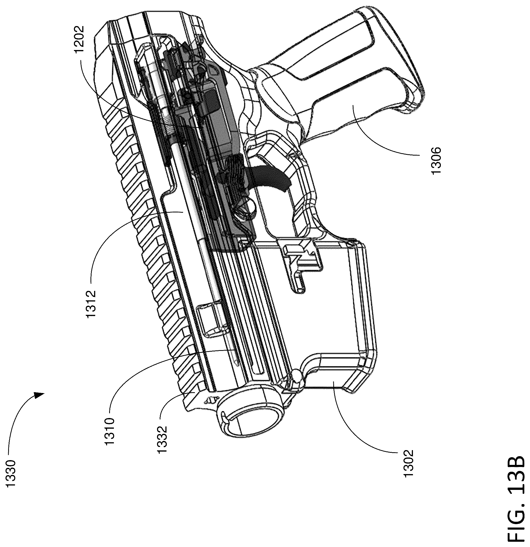 Patent US11815322 Figure 19 – Method and apparatus for providing a module for firearm modification via an existing firing control unit