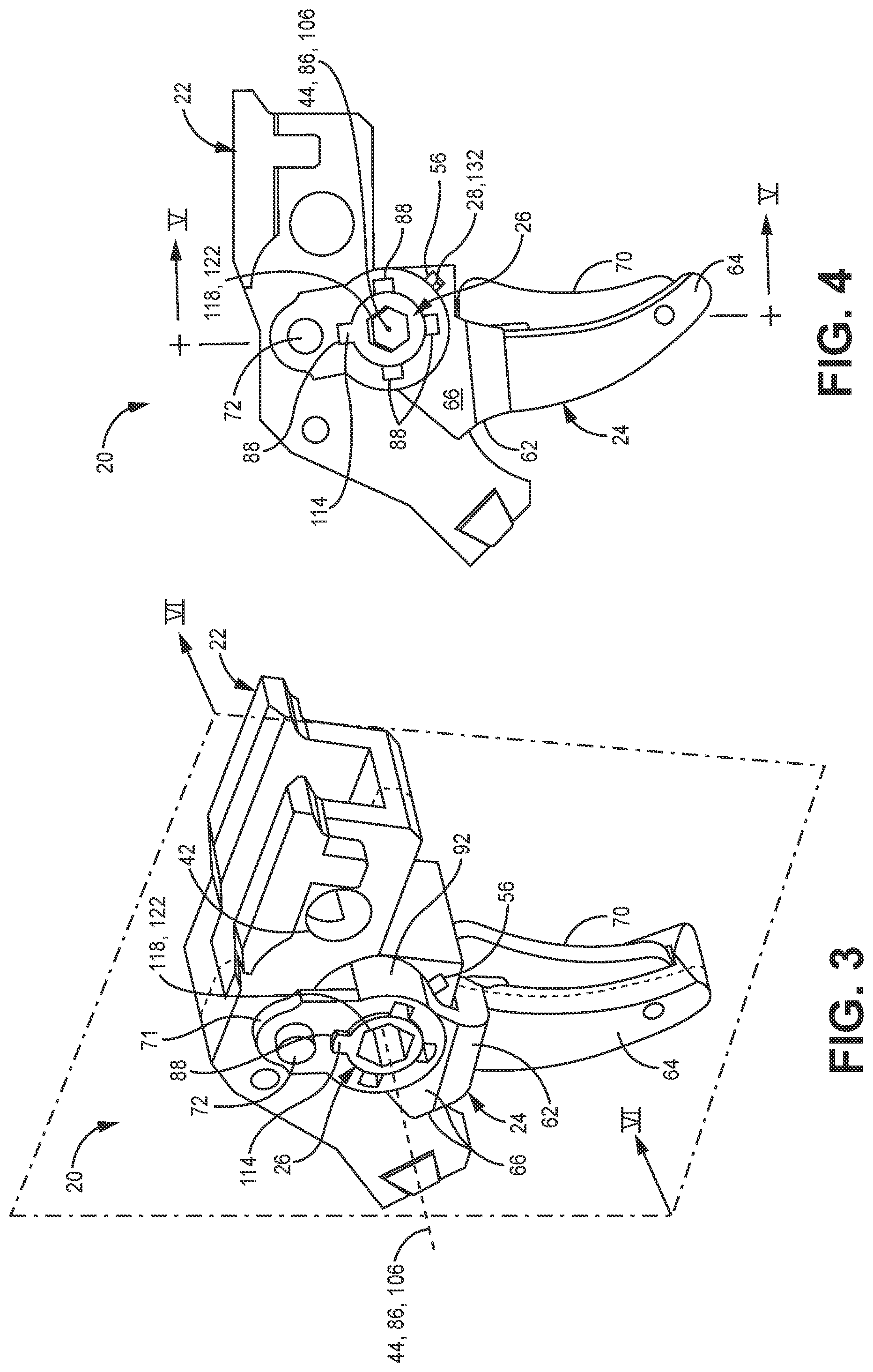 Patent US11815323 Figure 2 – Adjustable force trigger mechanism