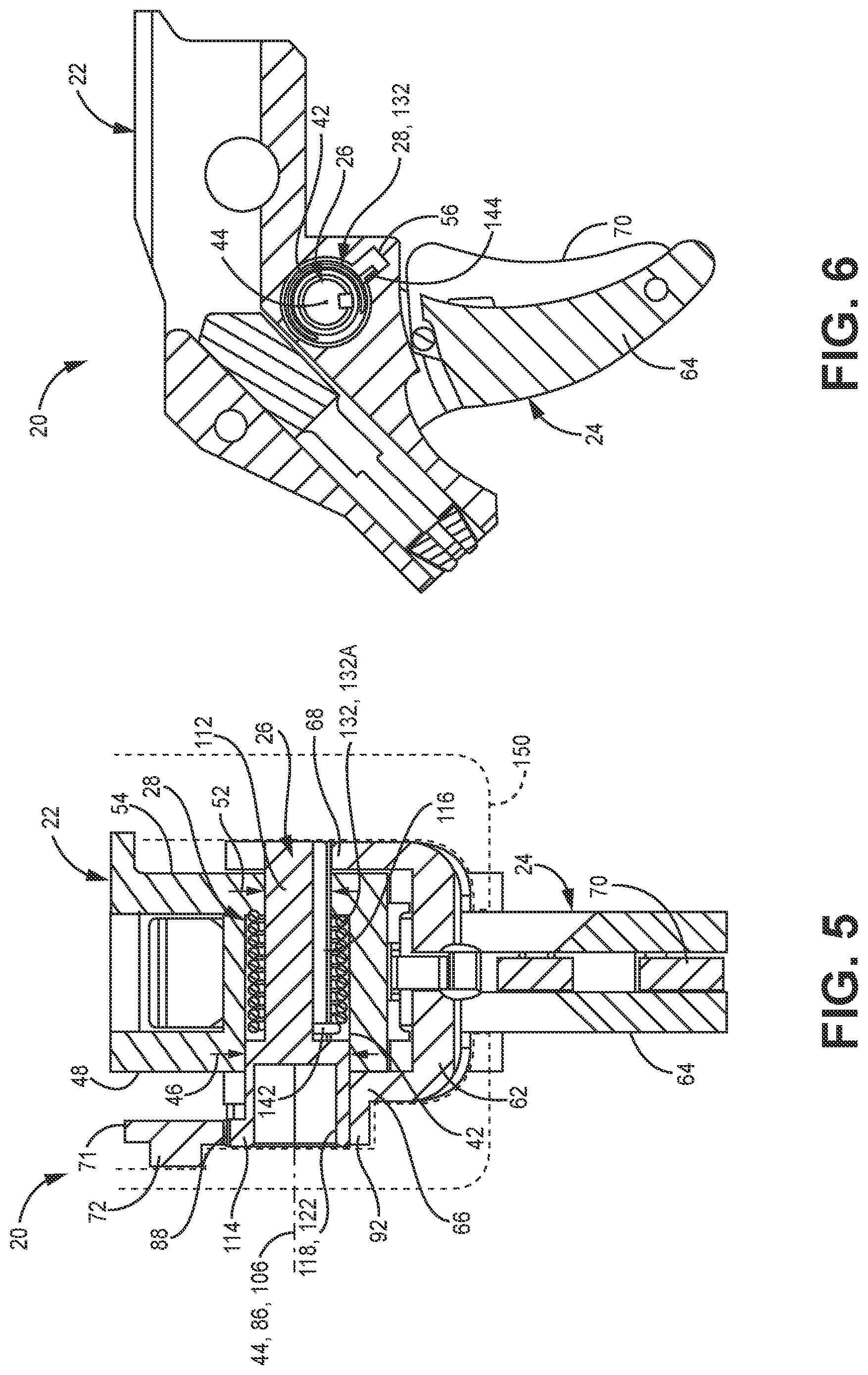 Patent US11815323 Figure 3 – Adjustable force trigger mechanism