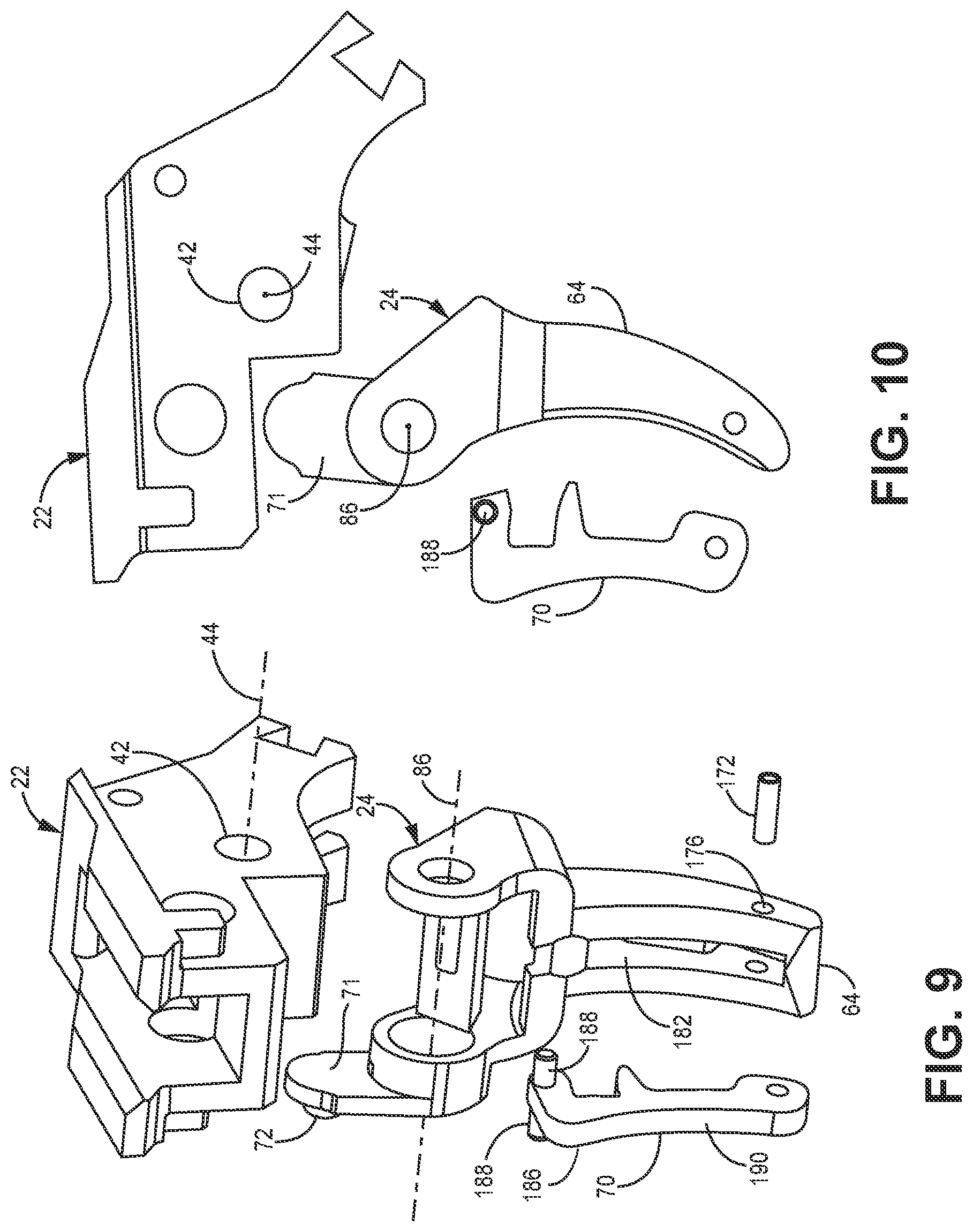 Patent US11815323 Figure 6 – Adjustable force trigger mechanism
