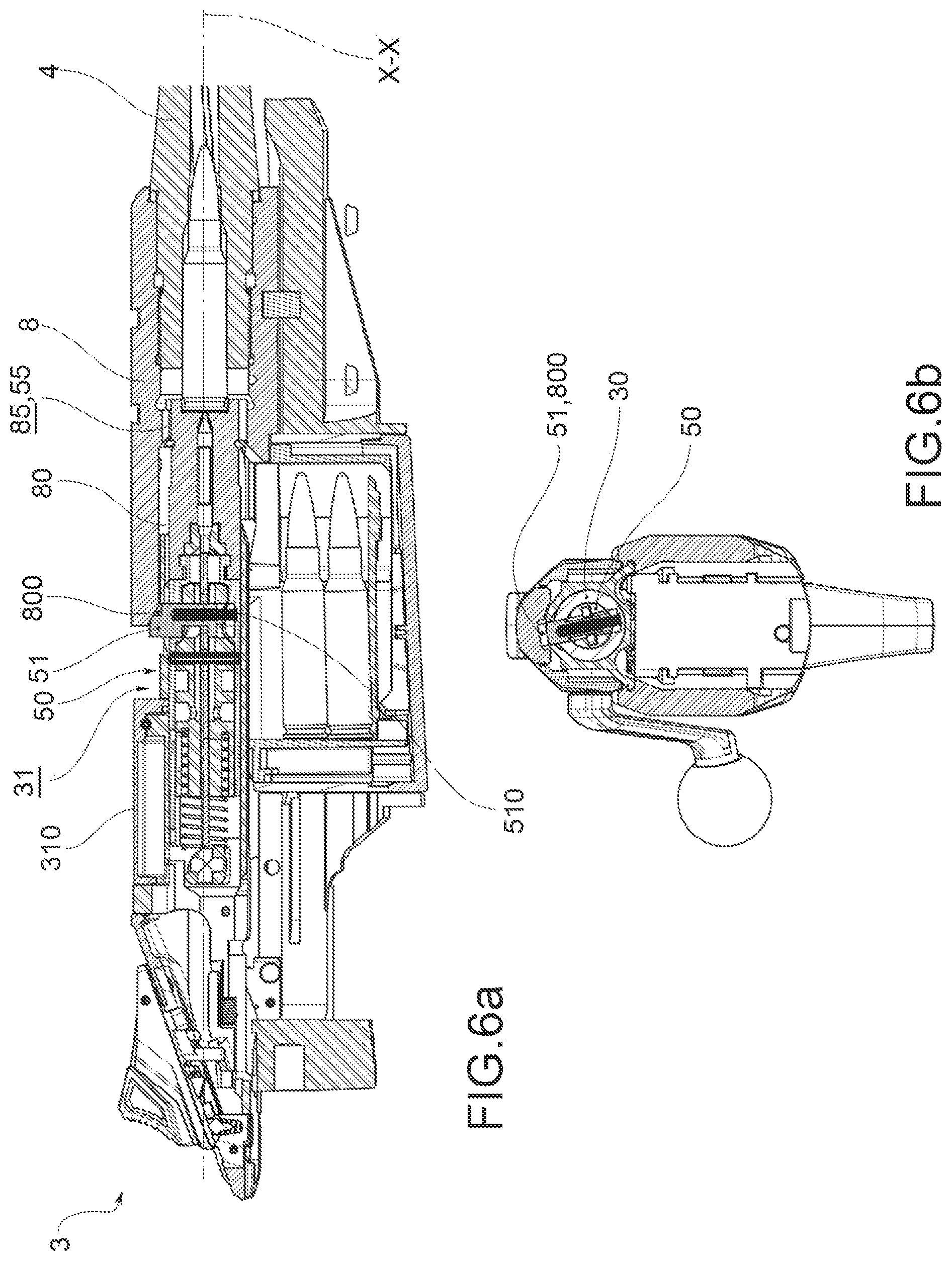 Patent US11815324 Figure 11 – Rifle with shutter group