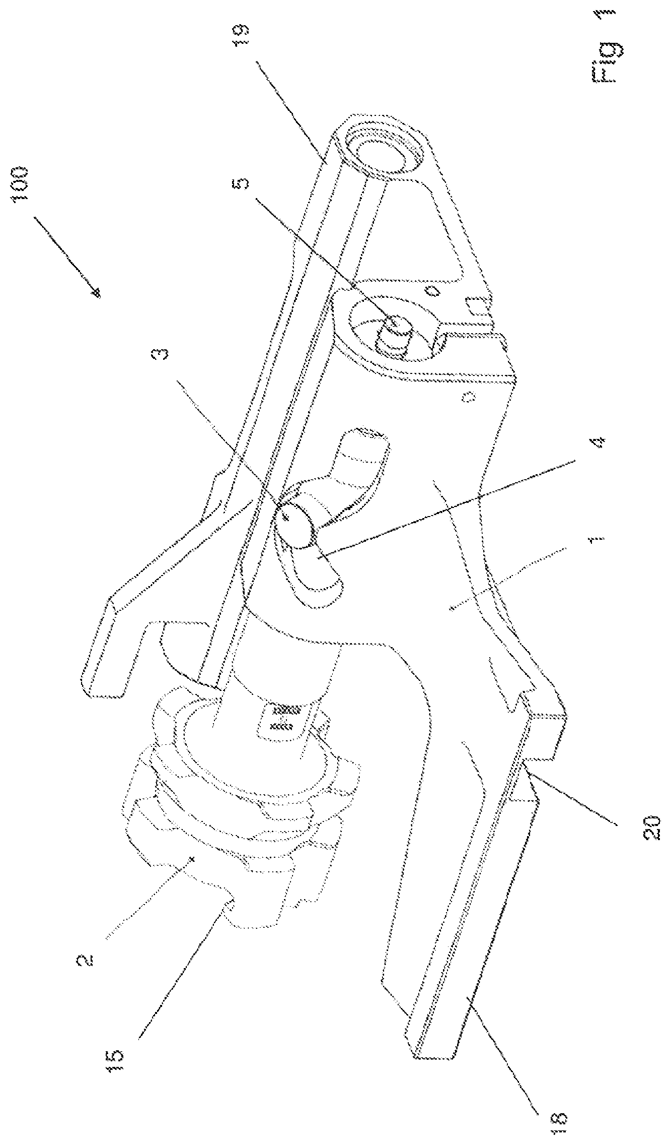 Patent US11815325 Figure 1 – Breechblock of a weapon system and weapon system with the breechblock