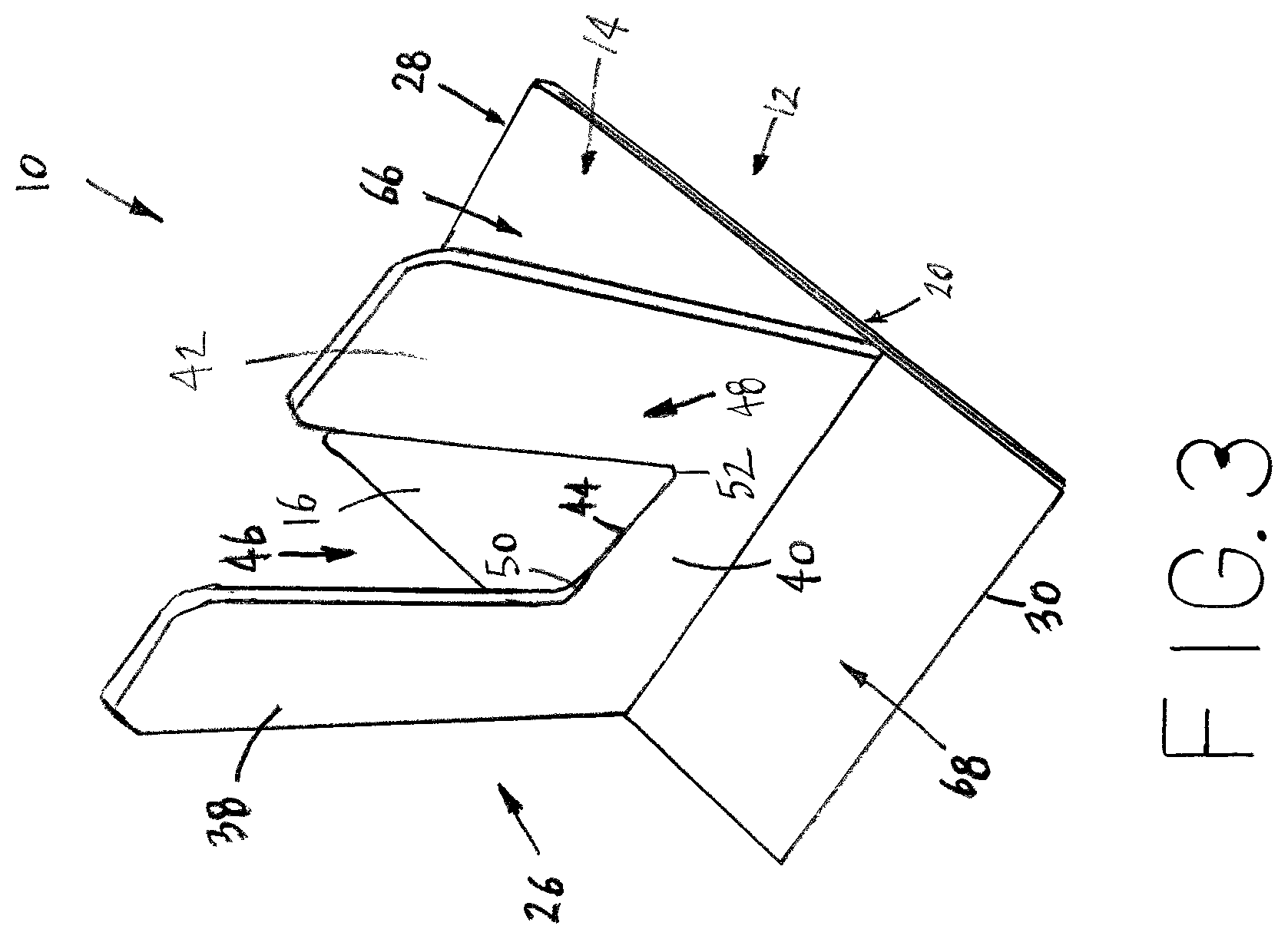 Patent US11815327 Figure 3 – Archery bow support device