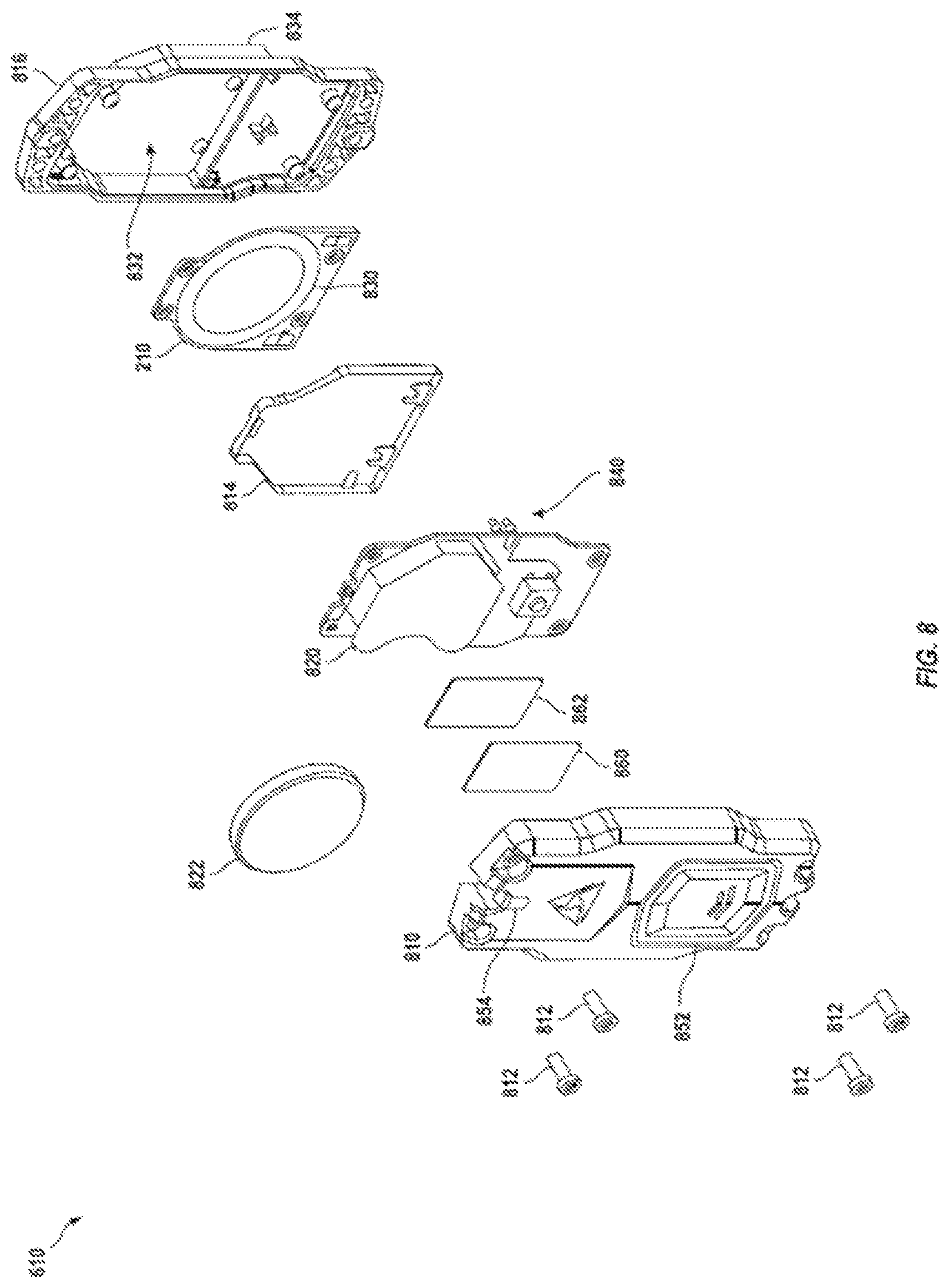 Patent US11815328 Figure 5 – Mounting systems and methods for positioning a detector on a weapon holster