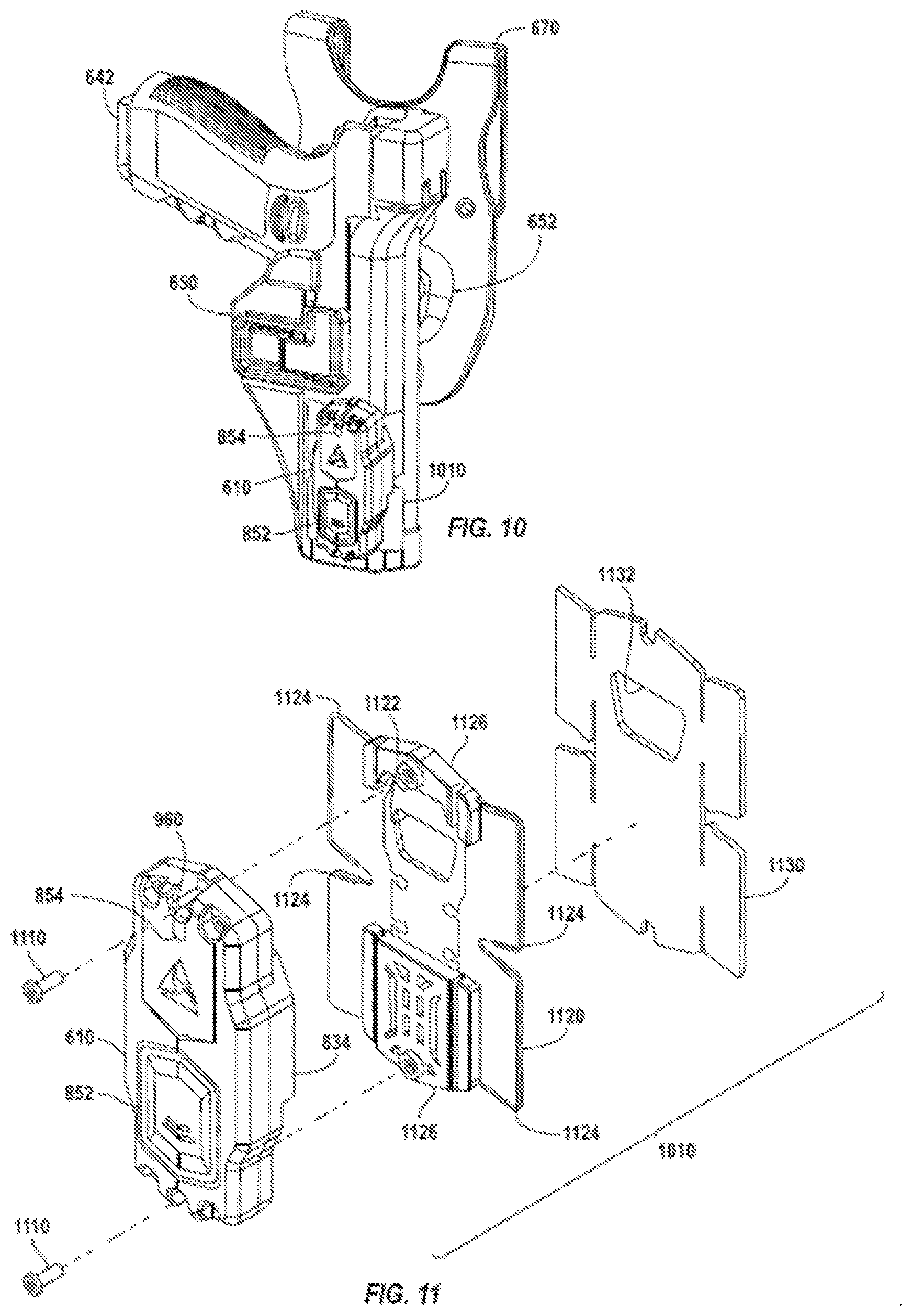 Patent US11815328 Figure 6 – Mounting systems and methods for positioning a detector on a weapon holster