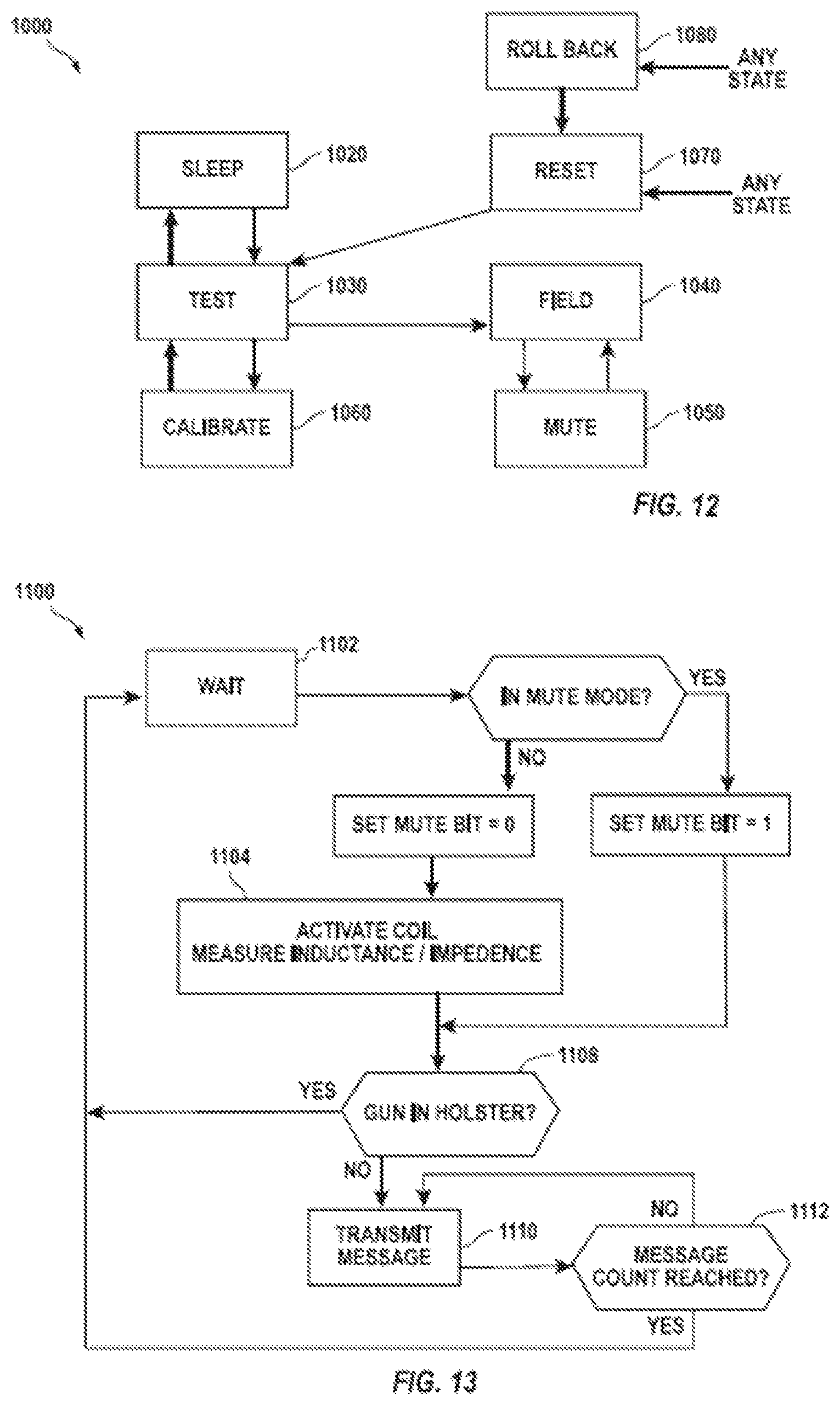 Patent US11815328 Figure 7 – Mounting systems and methods for positioning a detector on a weapon holster
