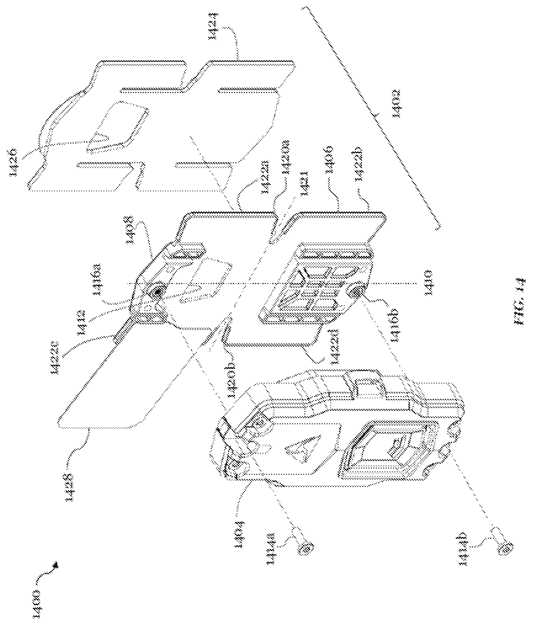 Patent US11815328 Figure 8 – Mounting systems and methods for positioning a detector on a weapon holster