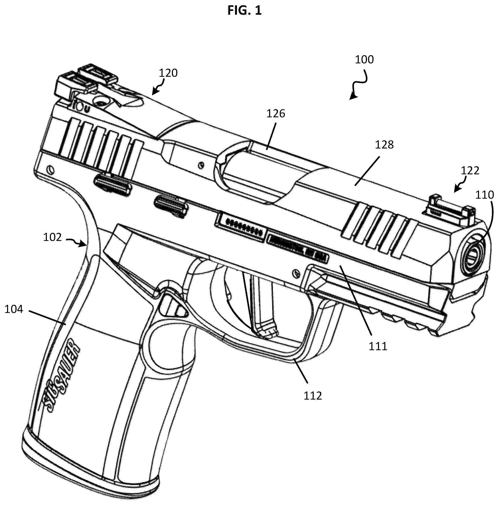 Patent US11815332 — Weapon sight — Figure 1