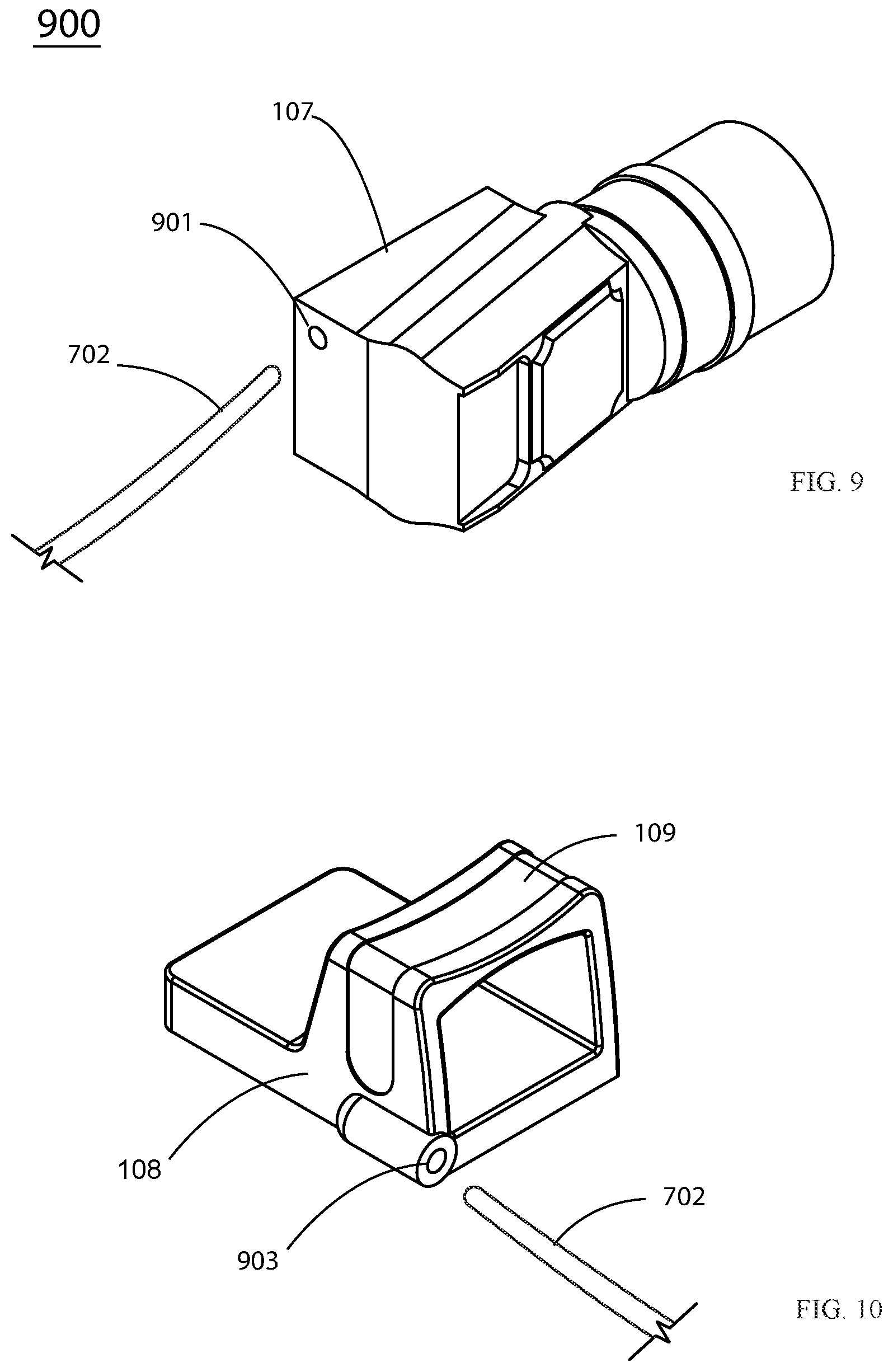 Patent US11815333 Figure 8 – Intensity adapting optical aiming reticle