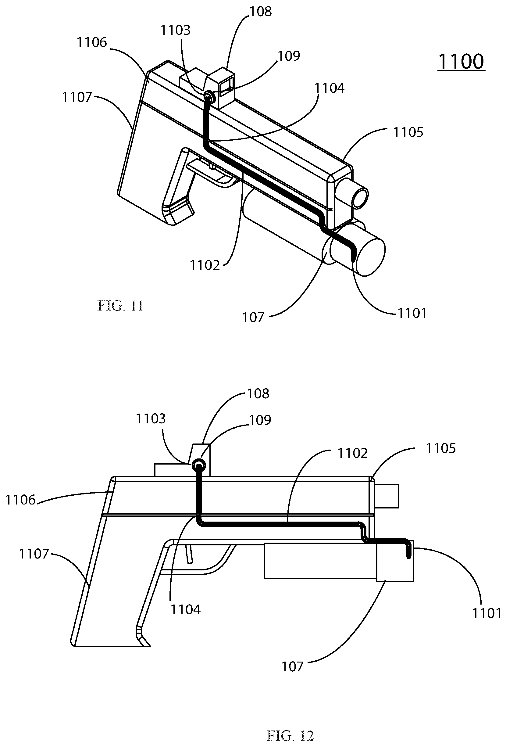 Patent US11815333 Figure 9 – Intensity adapting optical aiming reticle