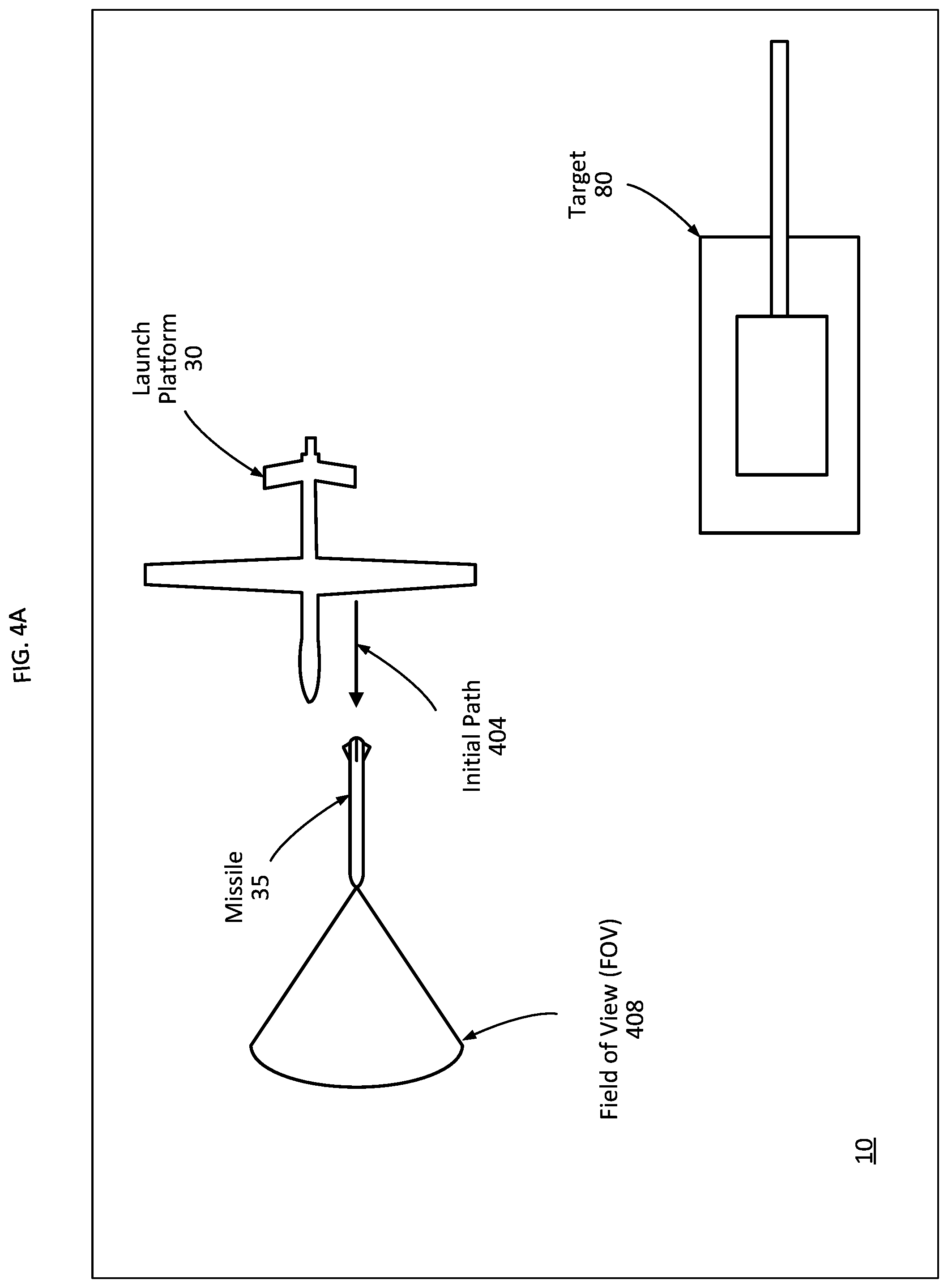 Patent US11815335 Figure 6 – Guided munition systems for detecting off-axis targets