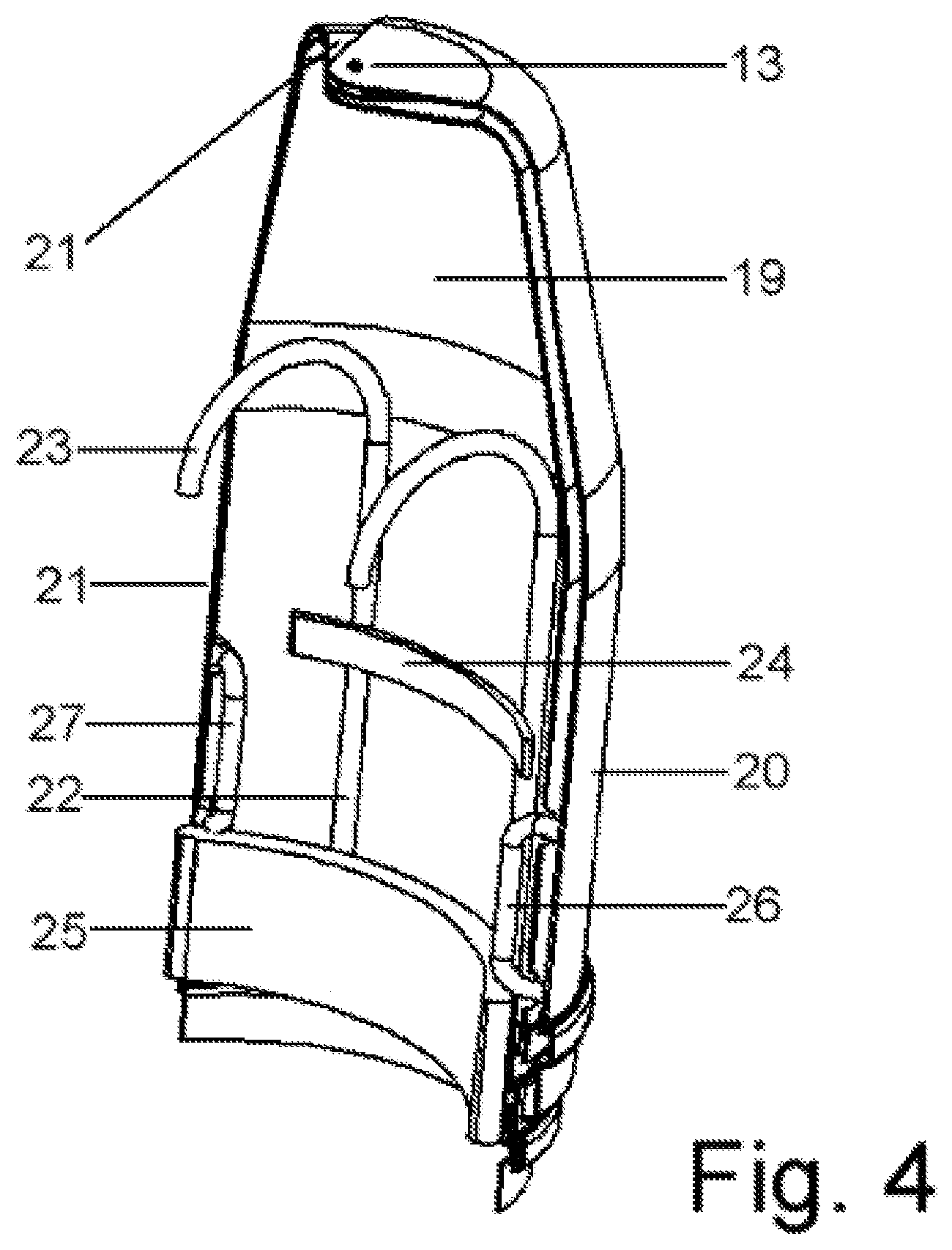 Patent US11815339 Figure 4 – Protective shield