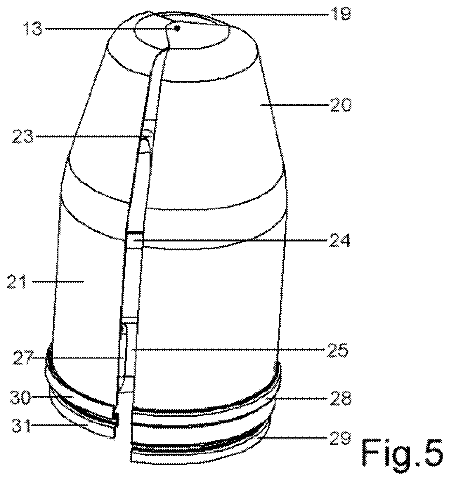 Patent US11815339 Figure 5 – Protective shield
