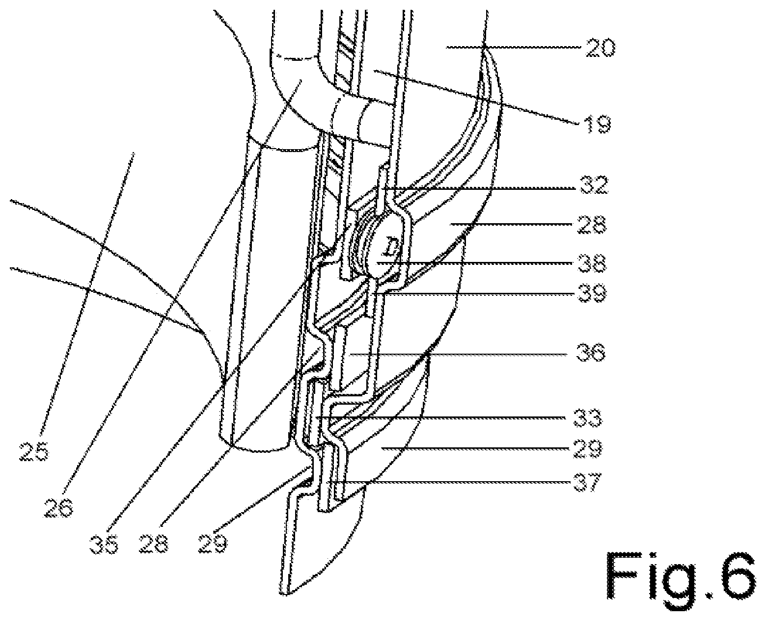 Patent US11815339 Figure 6 – Protective shield