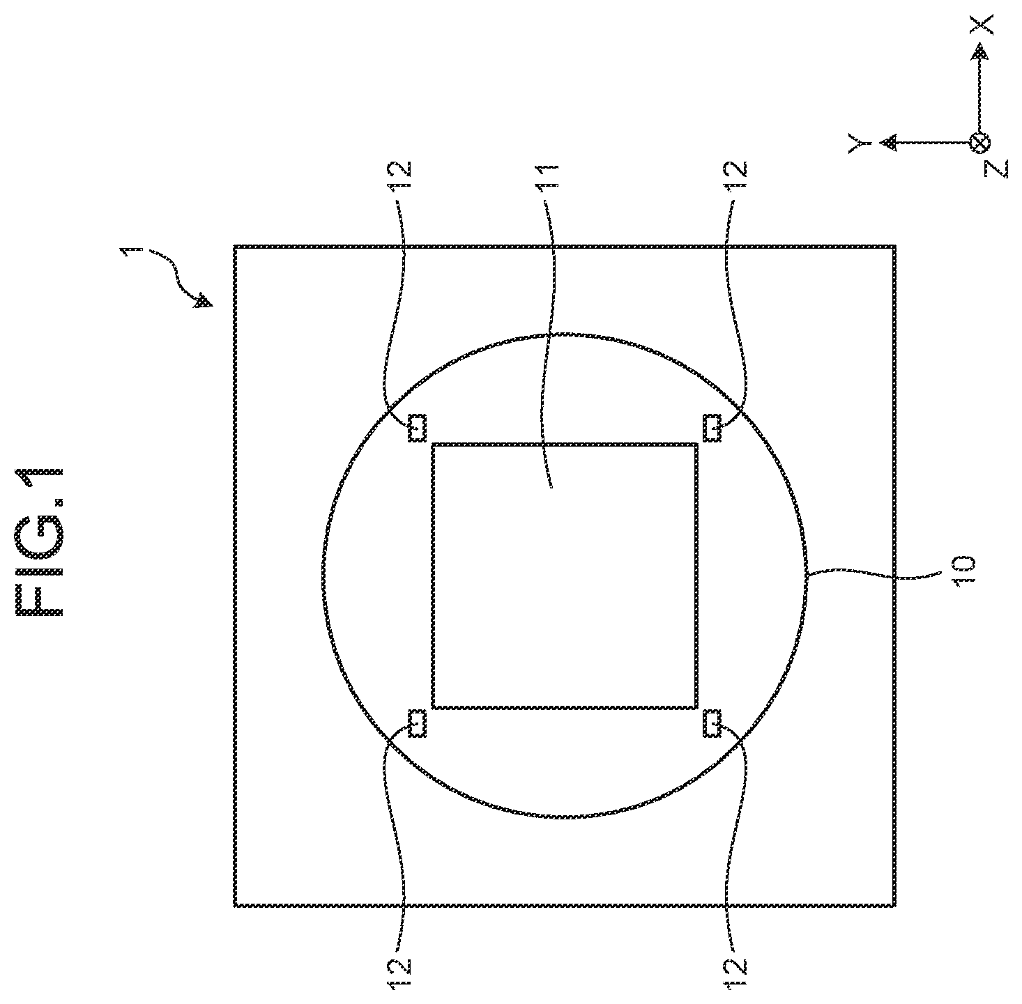 Patent US11815348 Figure 1 – Template, workpiece, and alignment method