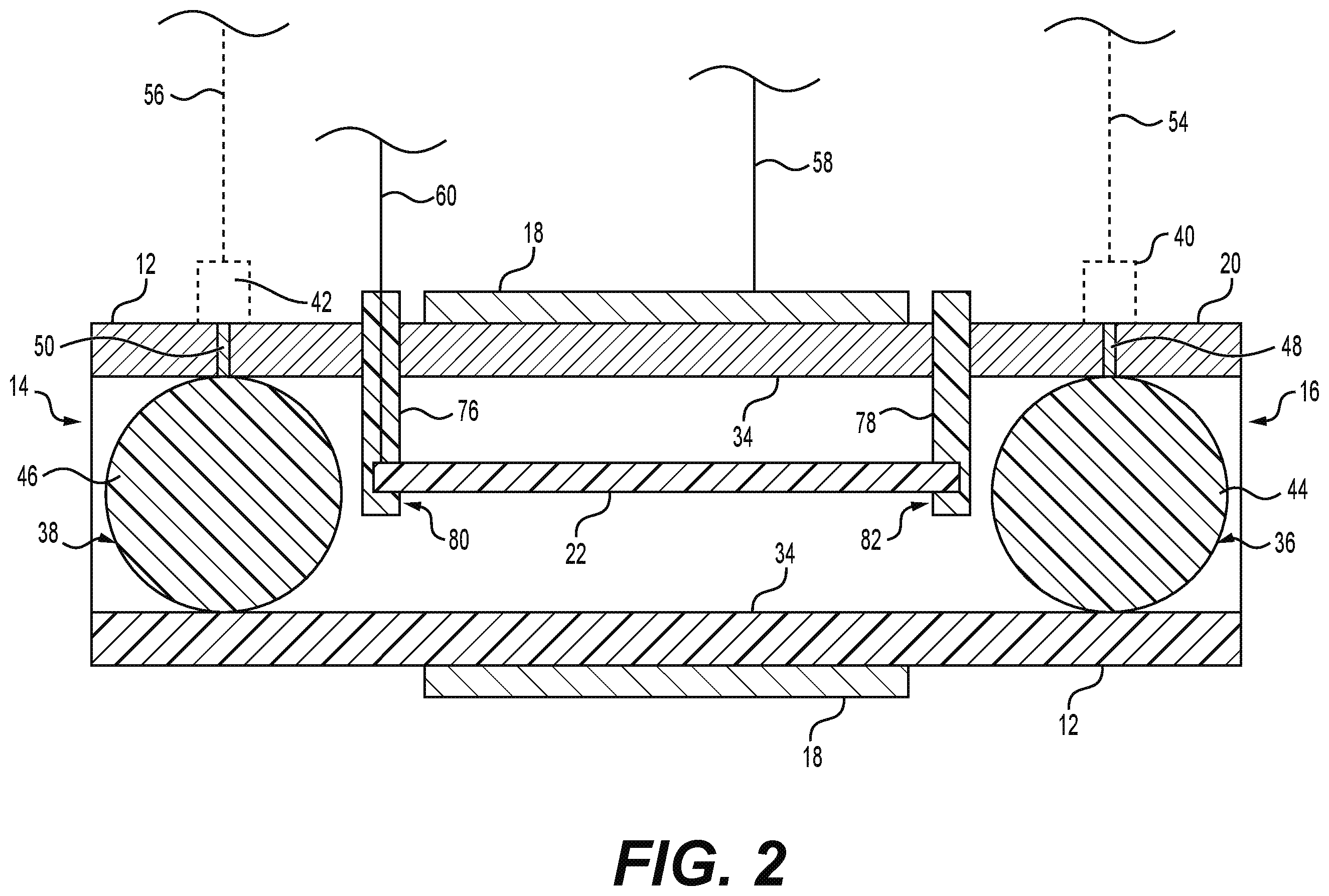 Patent US11815351 Figure 2 – Device for monitoring internal pipe deposit accumulation