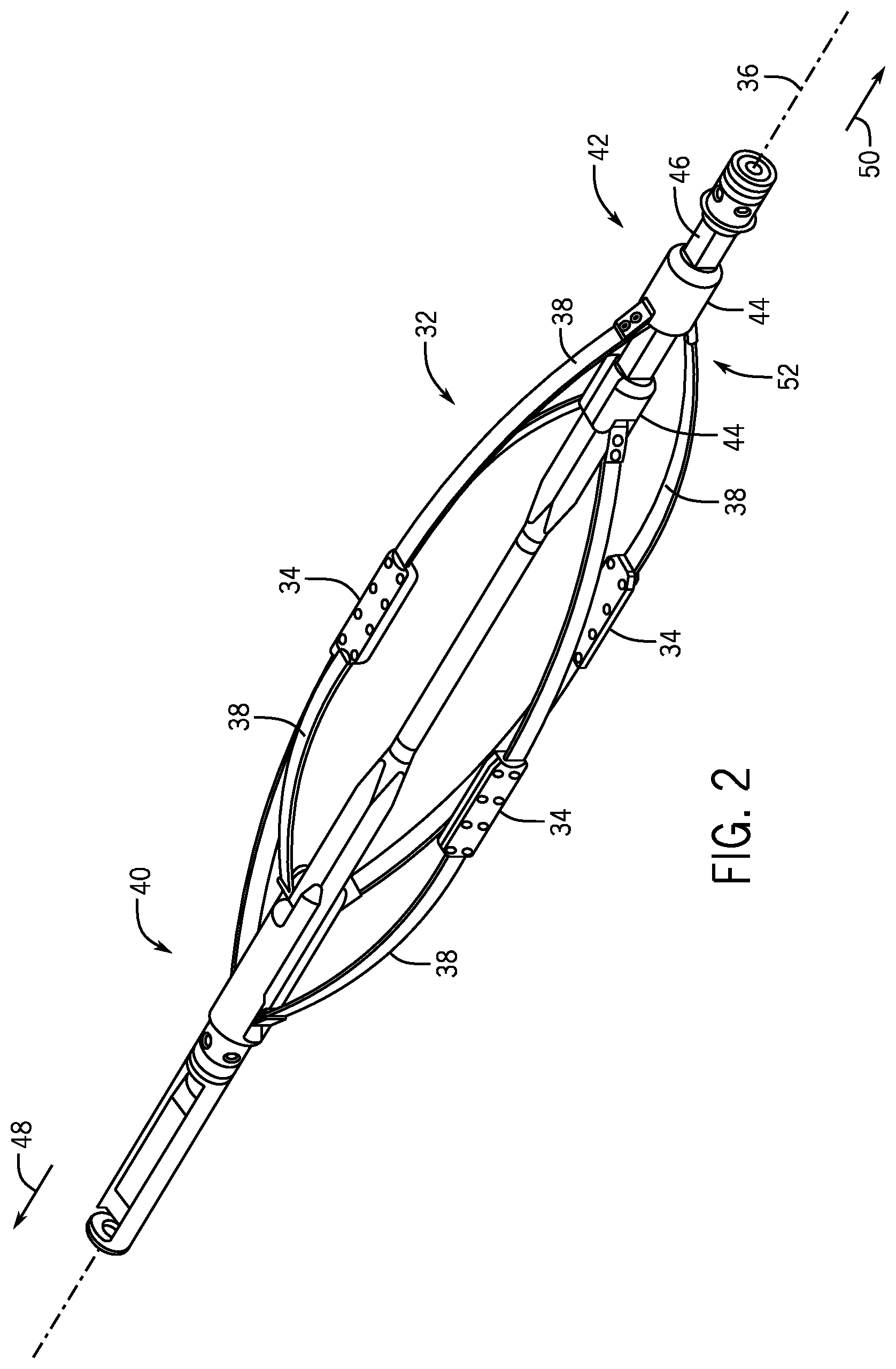 Patent US11815352 Figure 2 – Apparatus and method for determining borehole size with a borehole imaging tool