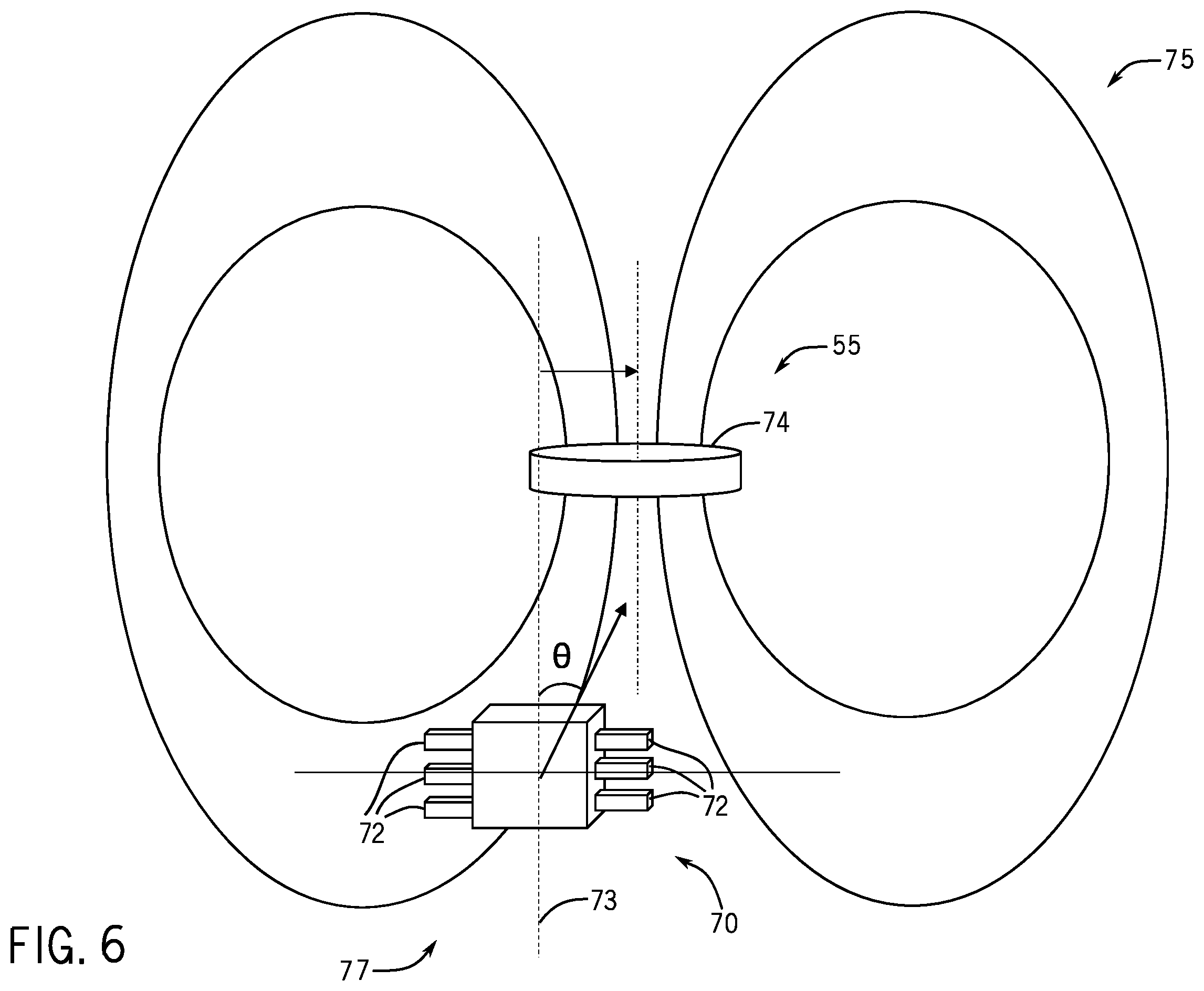 Patent US11815352 Figure 6 – Apparatus and method for determining borehole size with a borehole imaging tool