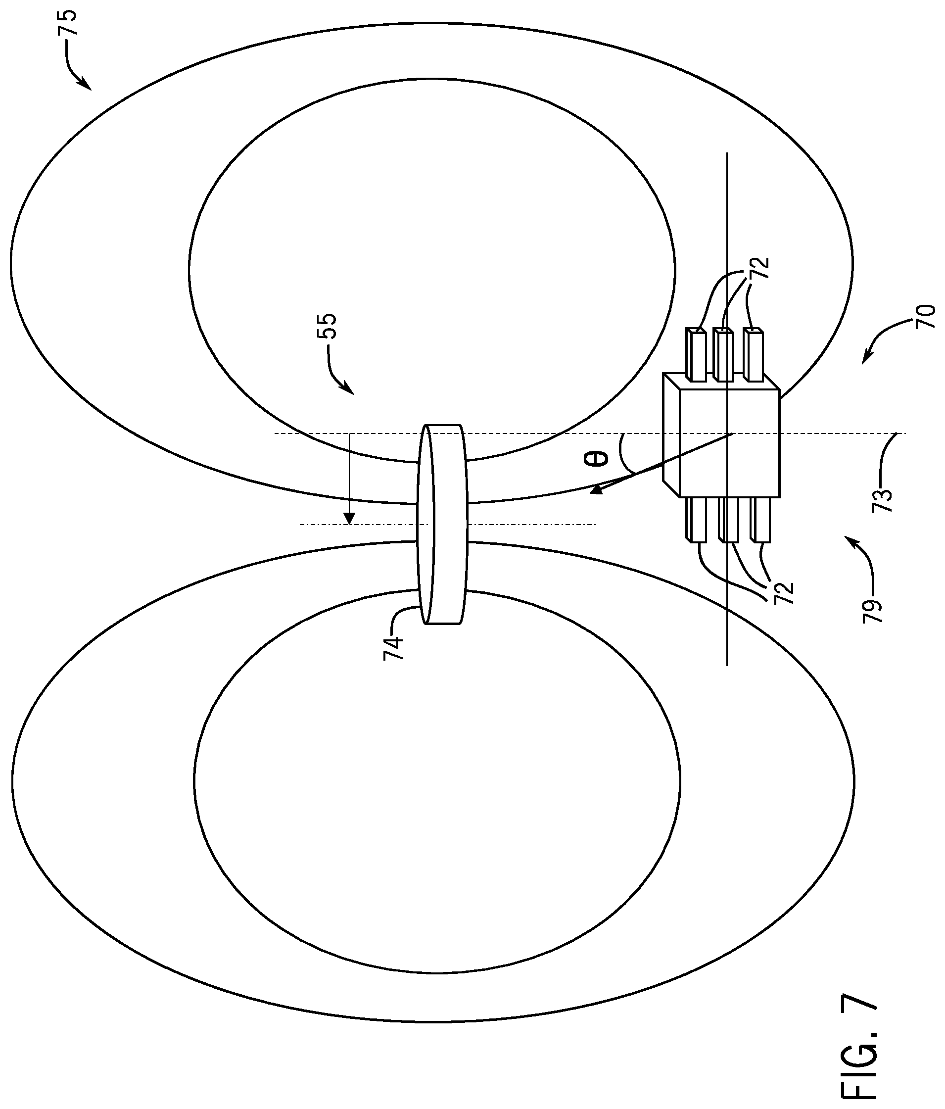 Patent US11815352 Figure 7 – Apparatus and method for determining borehole size with a borehole imaging tool