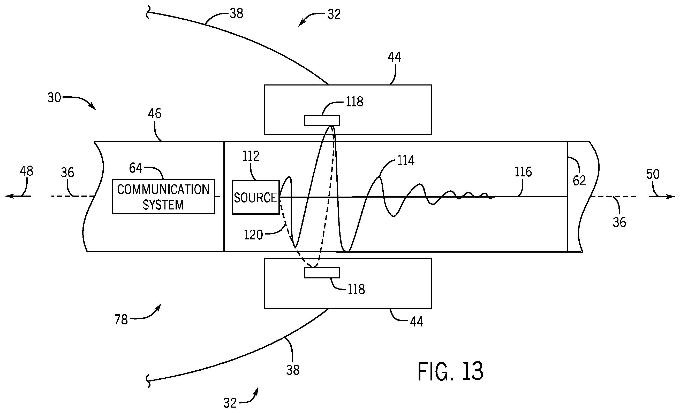 Patent US11815352 Figure 13 – Apparatus and method for determining borehole size with a borehole imaging tool