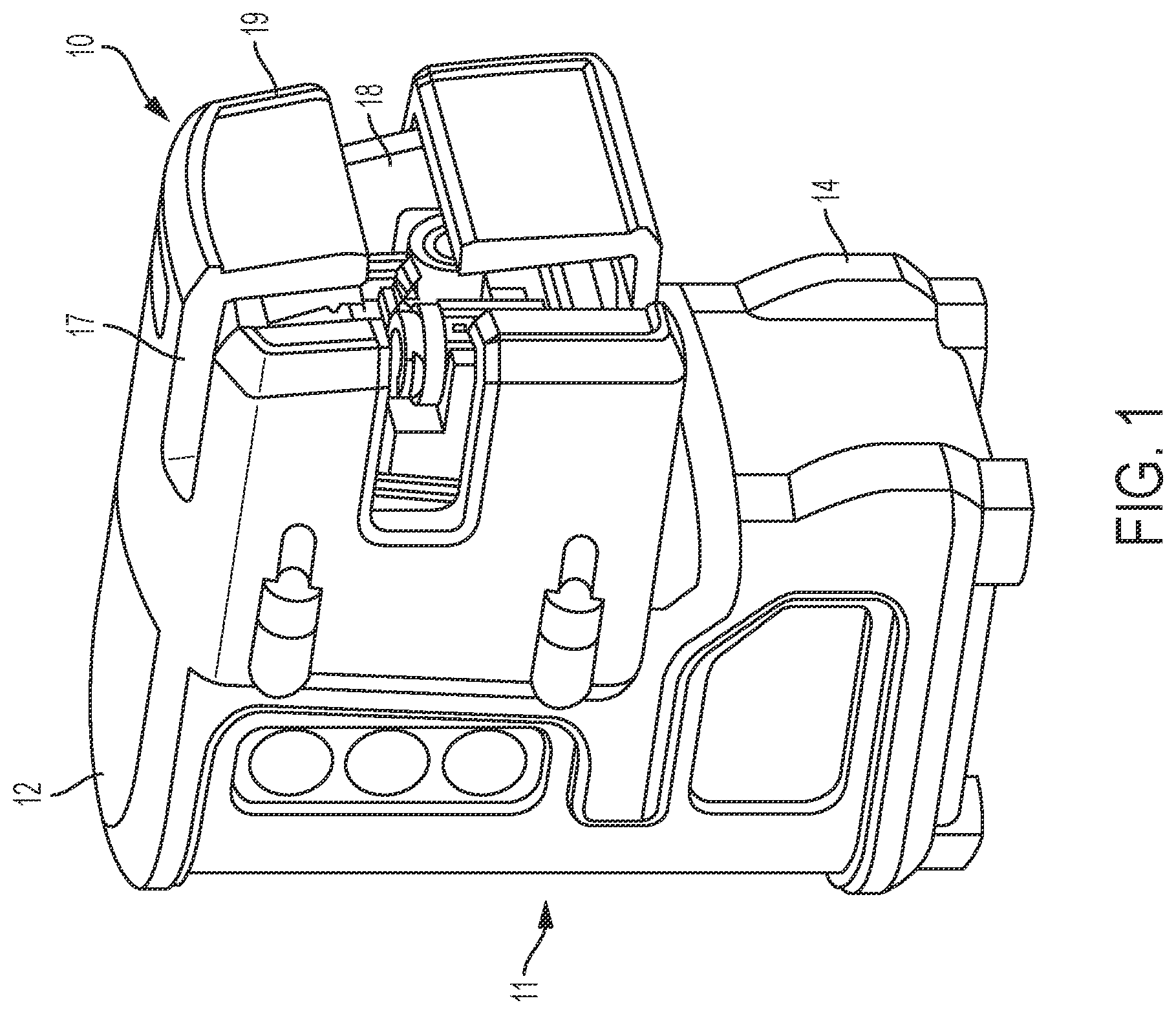 Patent US11815353 Figure 1 – Laser line generating device